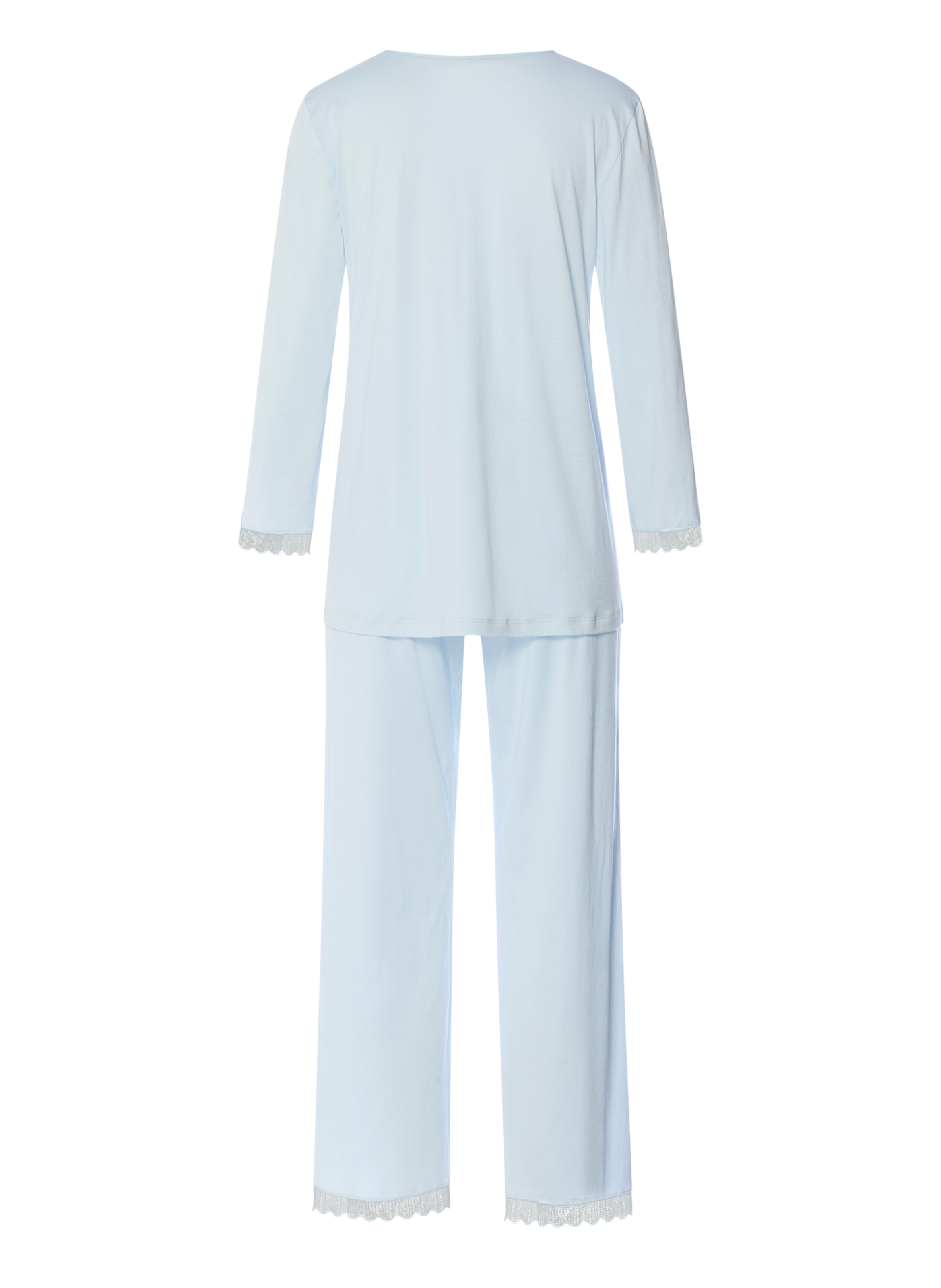 Ensemble de pyjama long Inaya en coton HANRO Bleu