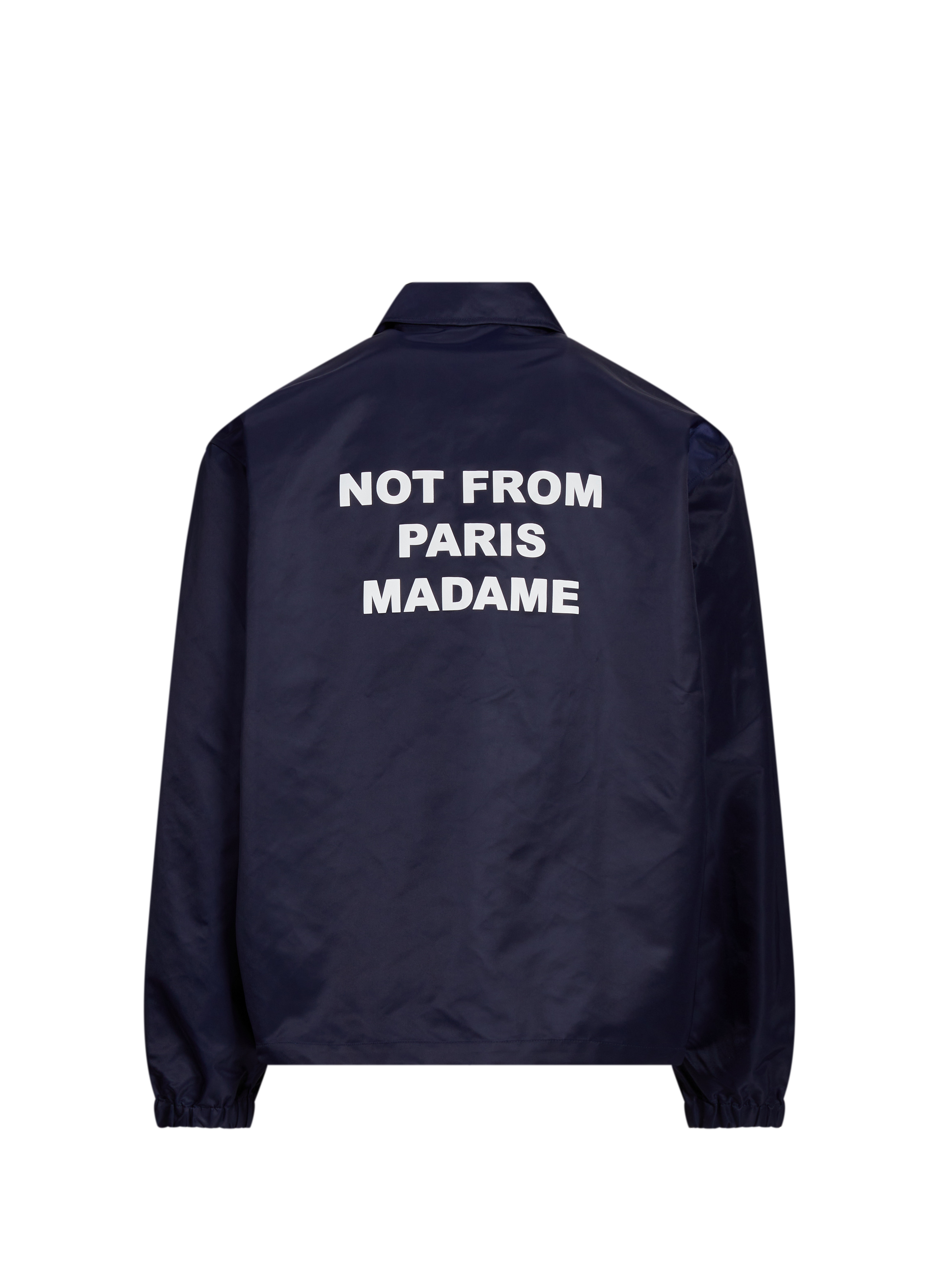 La veste slogan  DROLE DE MONSIEUR Bleu