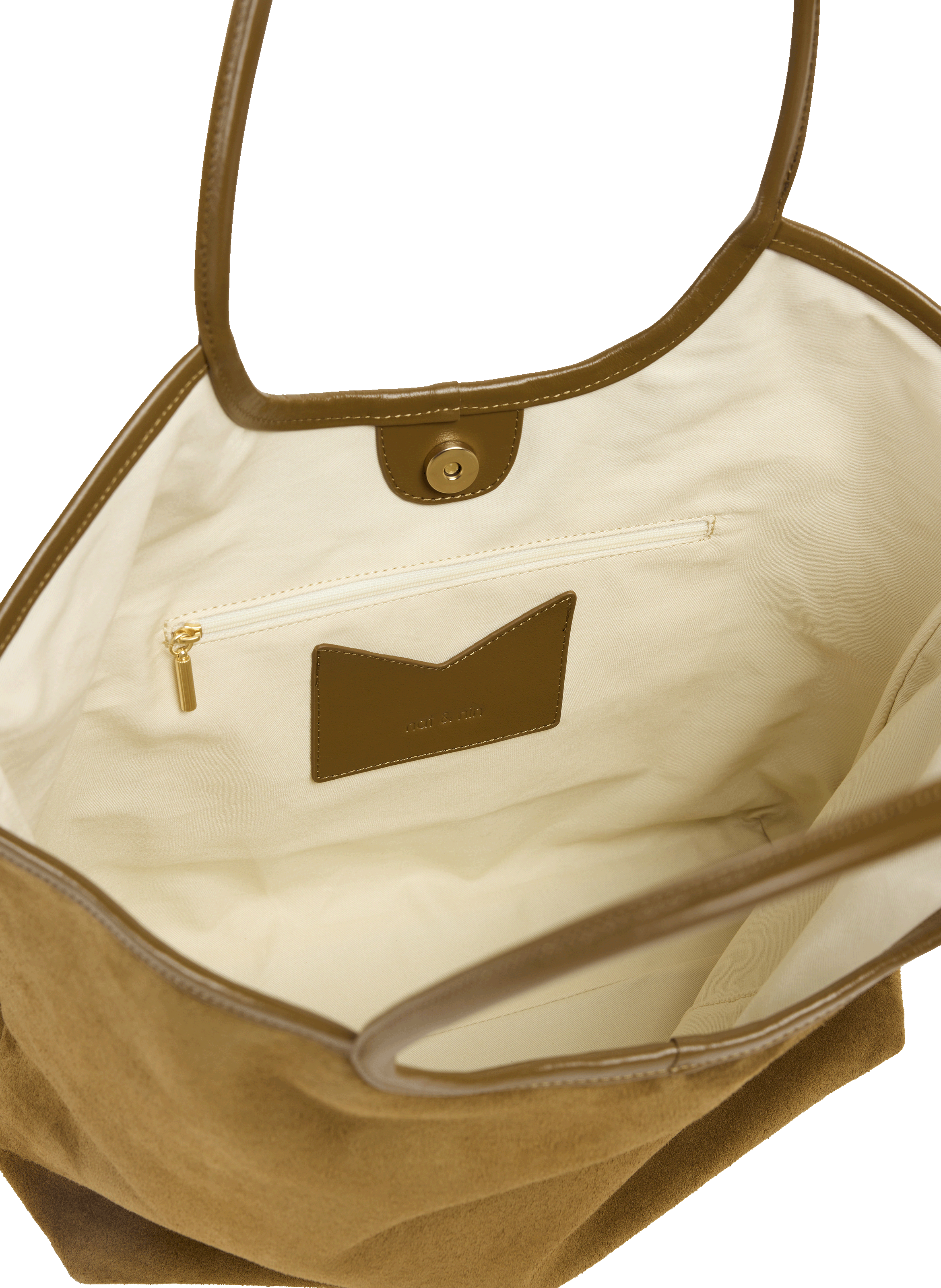 Sac cabas Milan NAT &amp; NIN Marron