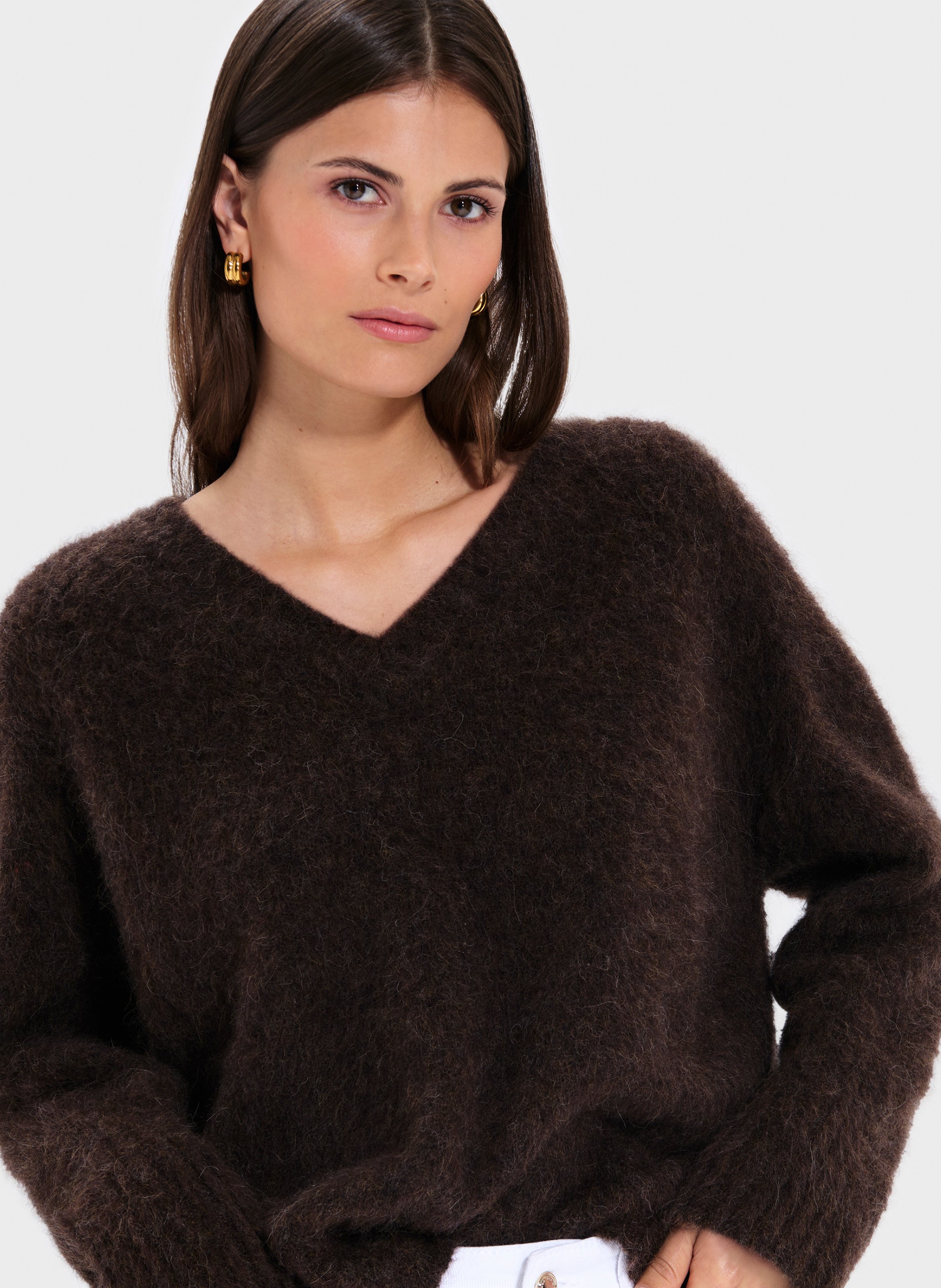 Pull  nuvola ZAPA Marron