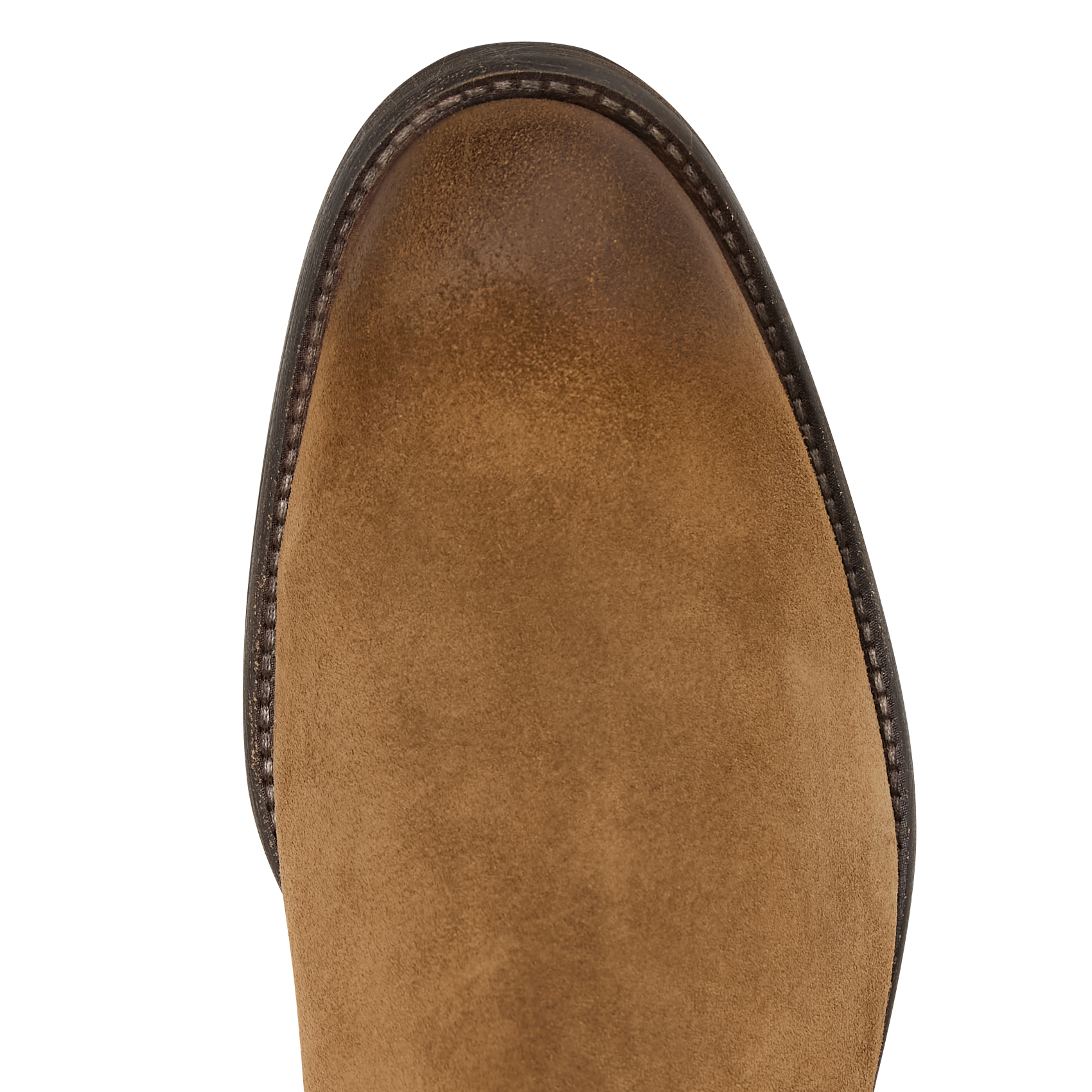 Bottines chelsea en cuir velours IKKS Jaune