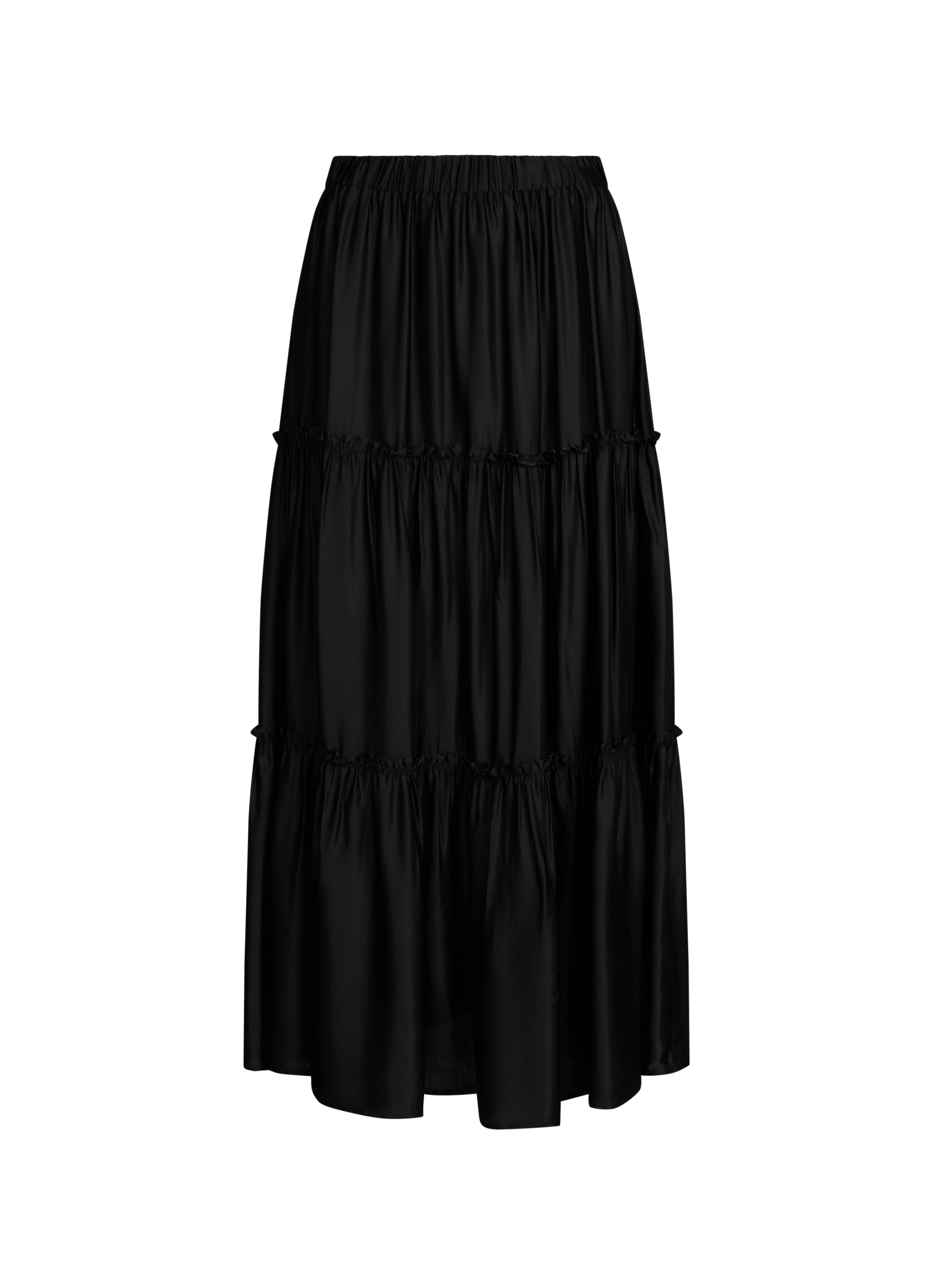 Jupe plissée à volants Aflou SAISON 1865 Noir