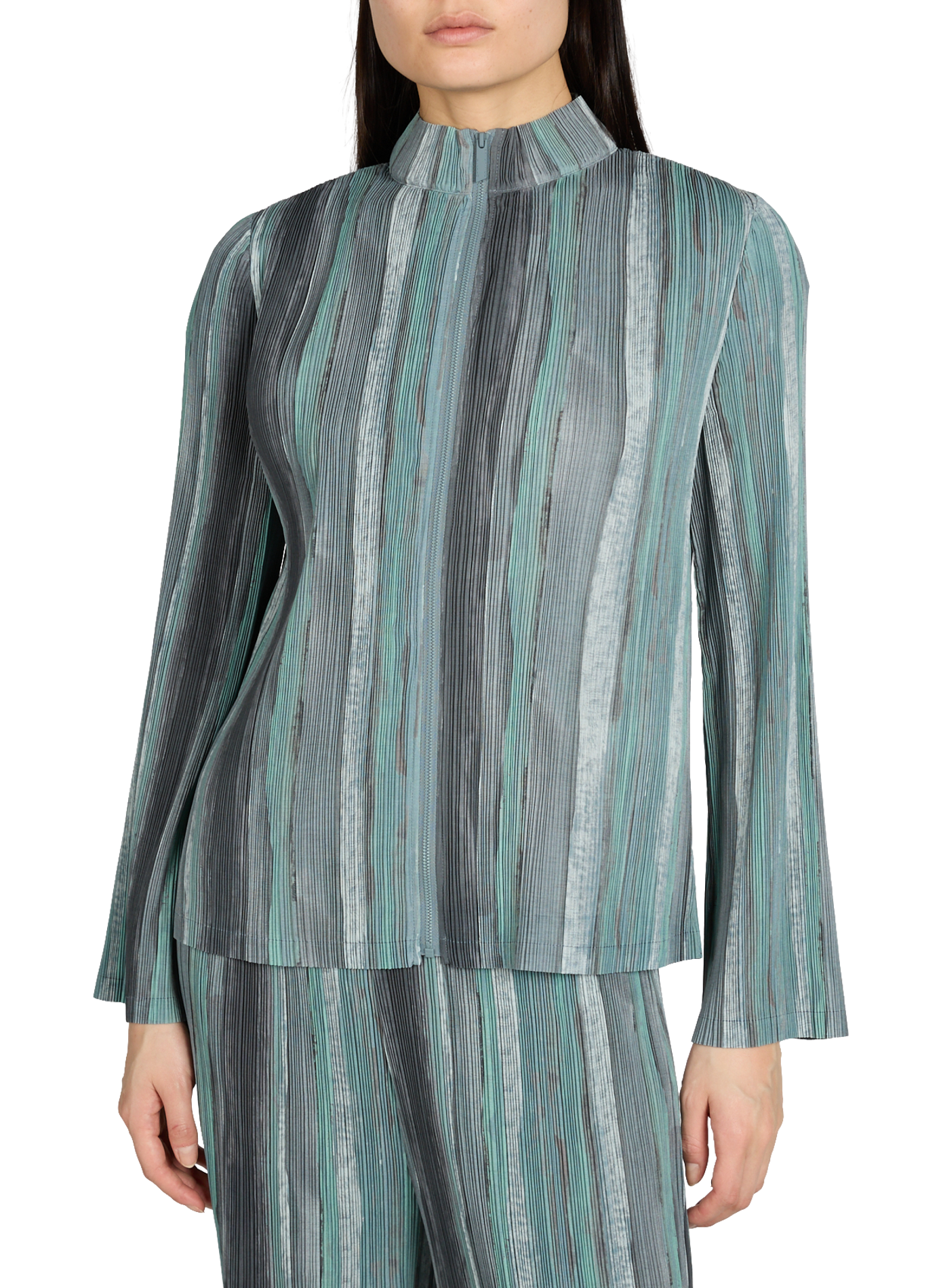 Lightweight Pleated Jacket ADOLFO DOMINGUEZ Multicolour