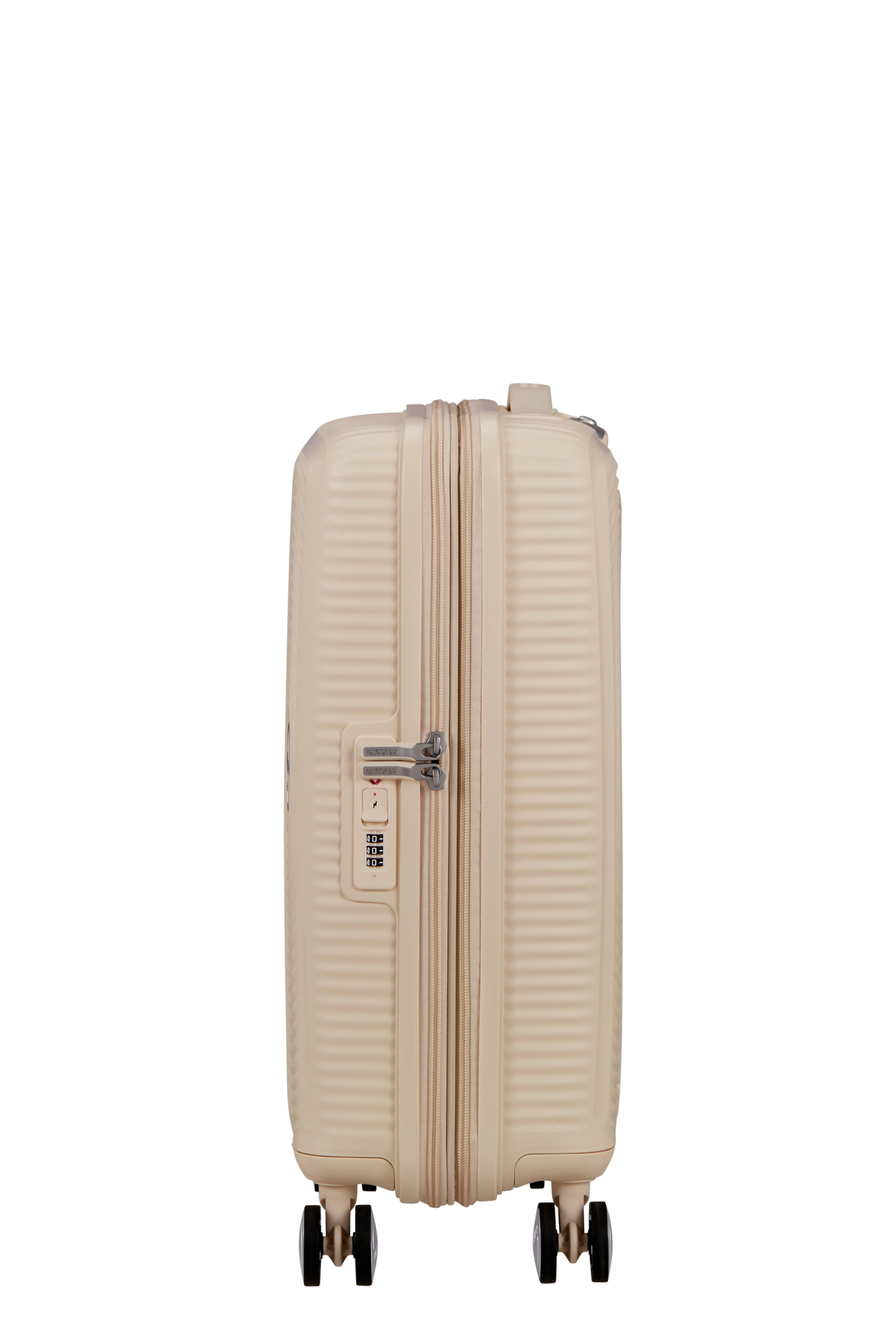 Soundbox valise 4 roues taille s AMERICAN TOURISTER Beige