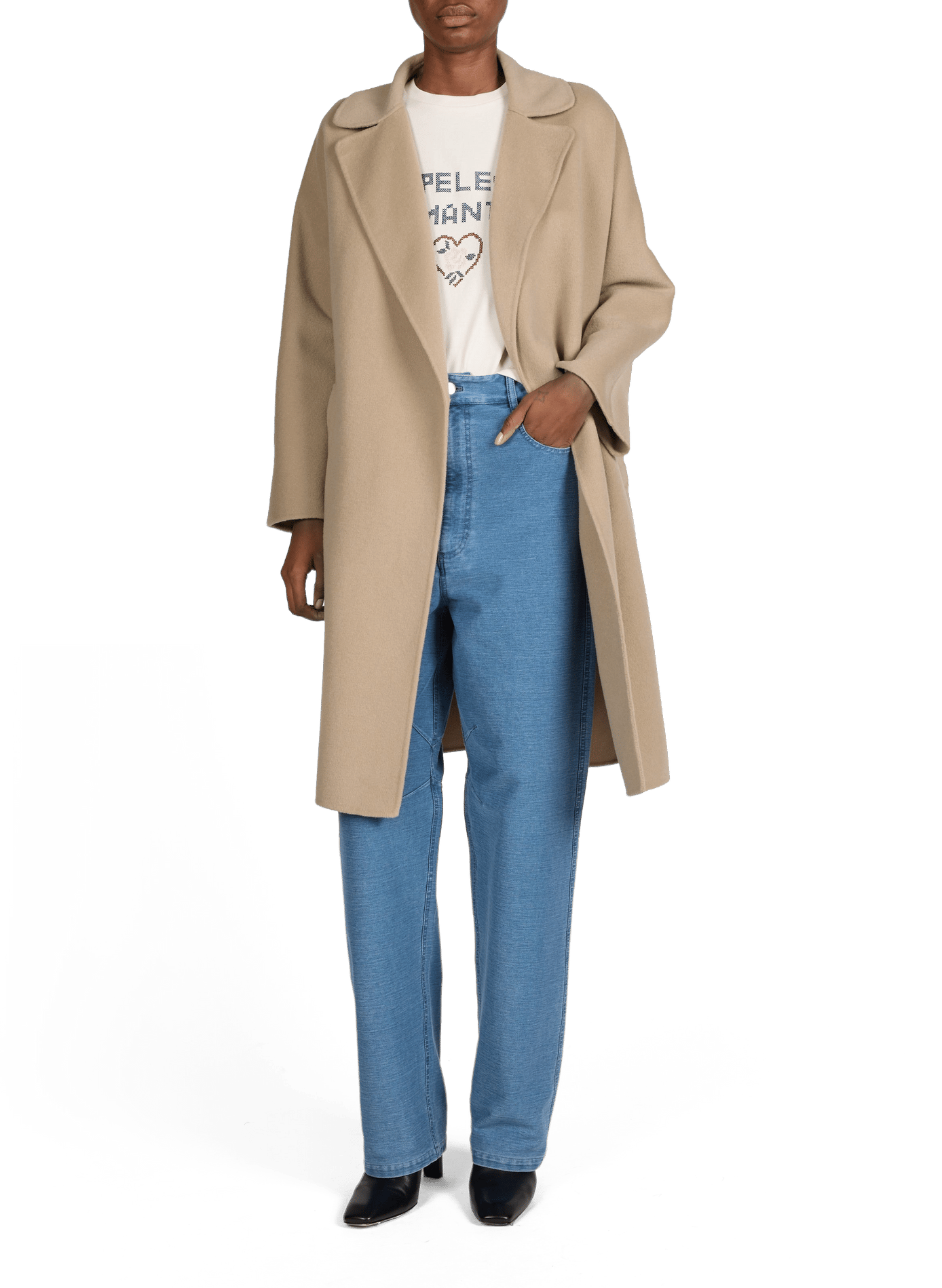 Wool blend Coat MAX MARA WEEK END Brown