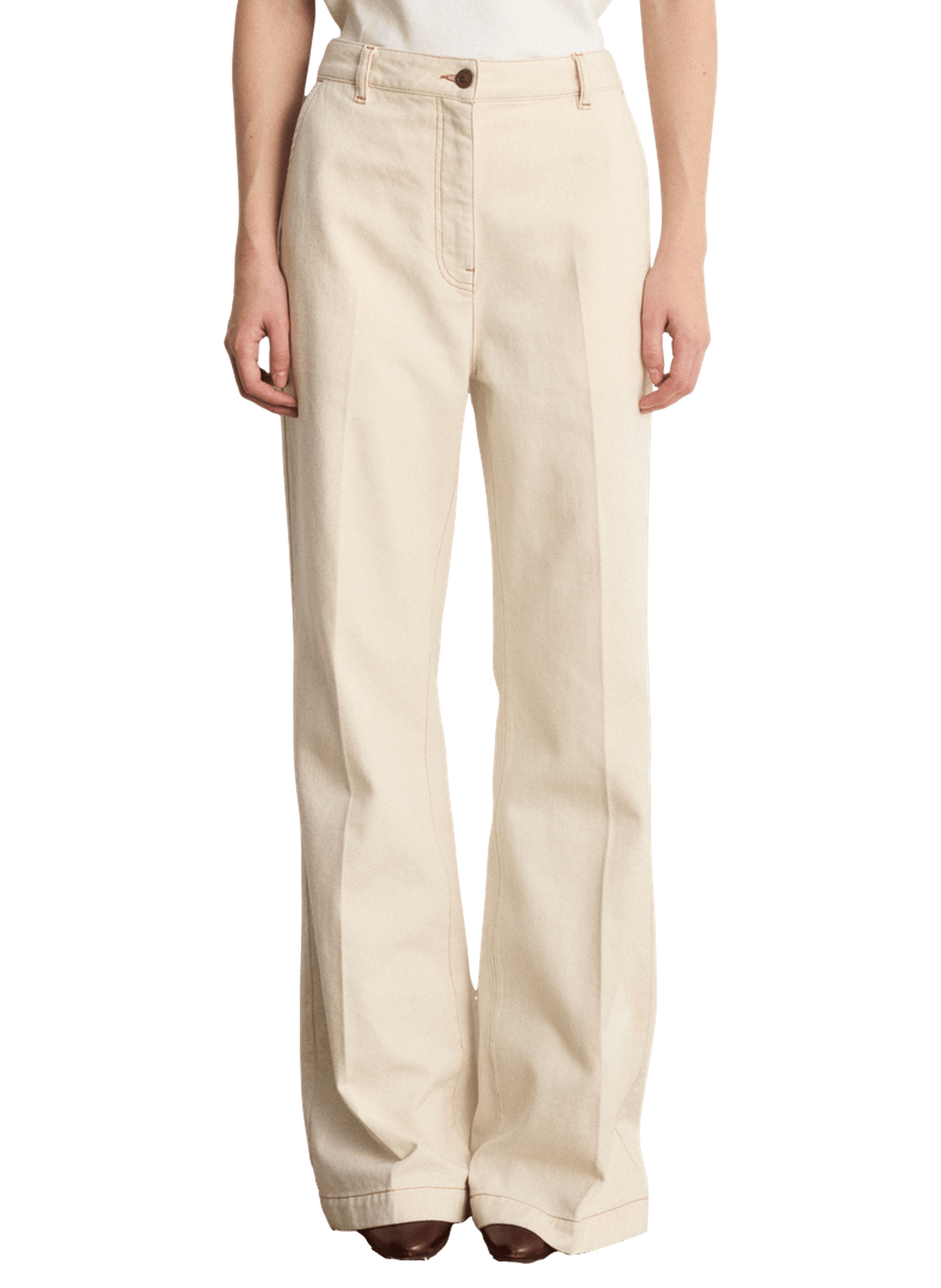Jean large - baylie PABLO Beige