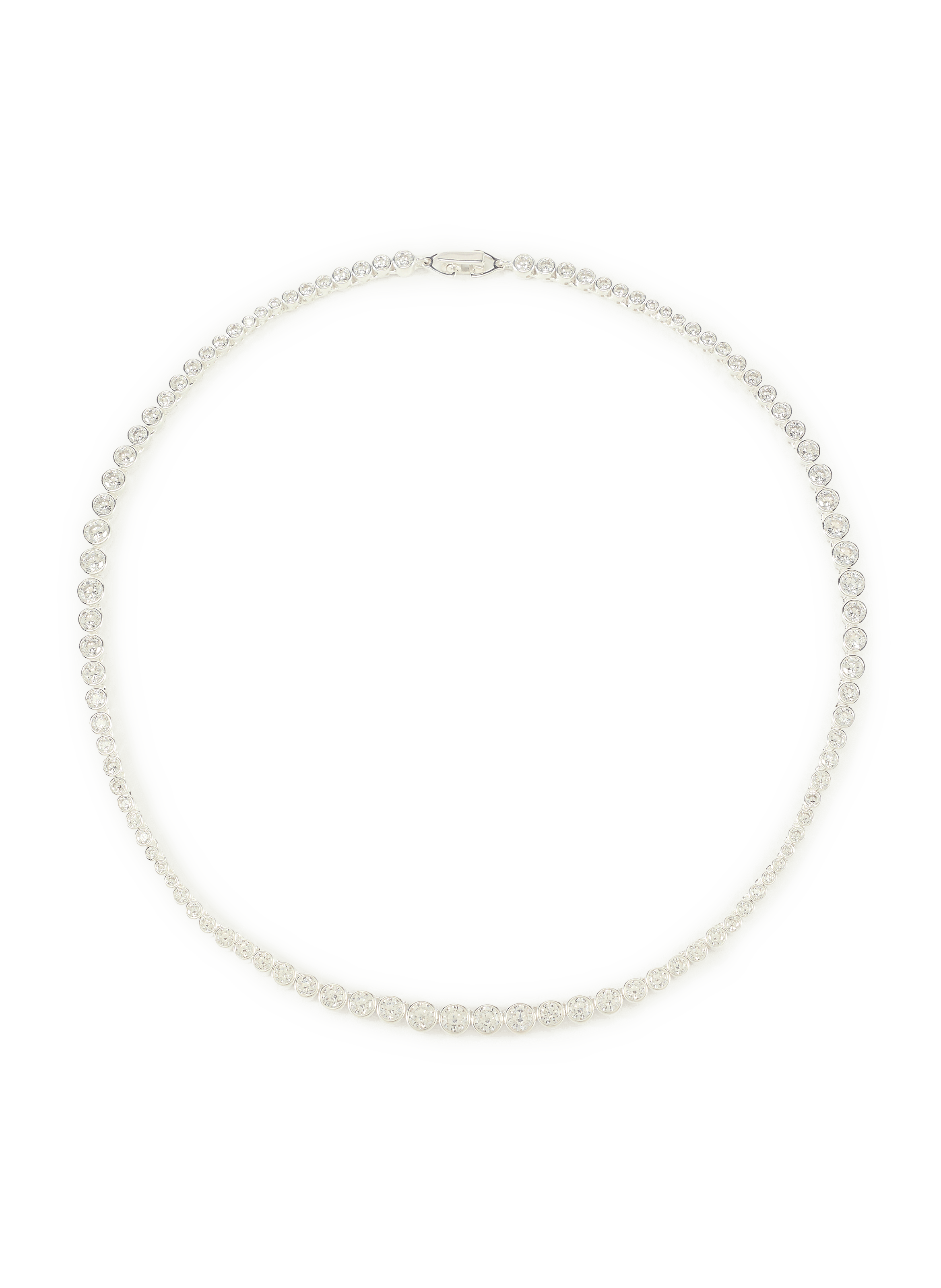 Collier Oda ras-de-cou avec pierres RAGBAG Argent