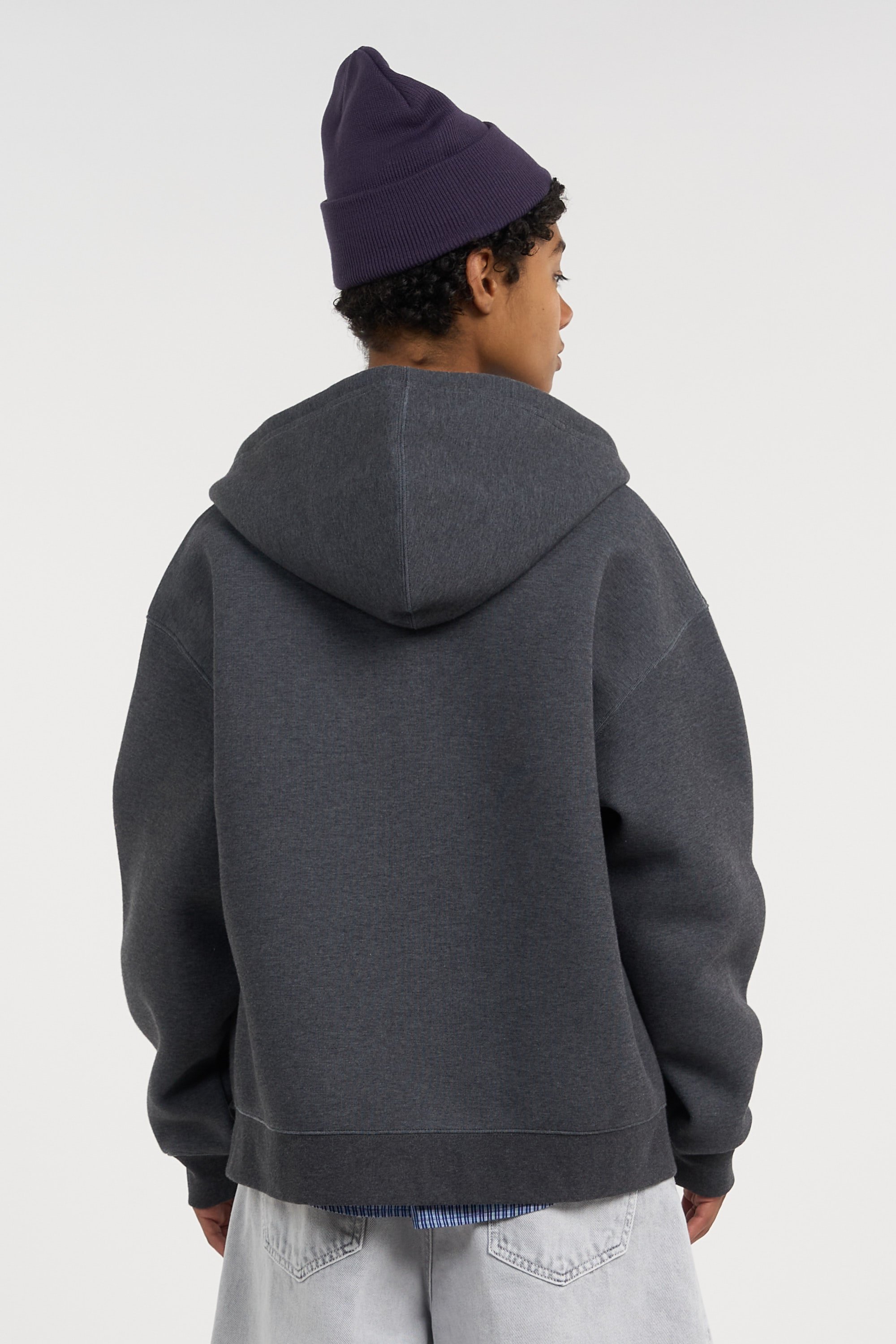 Hoodie zippé w' hooded alda jacket CARHARTT WIP Noir