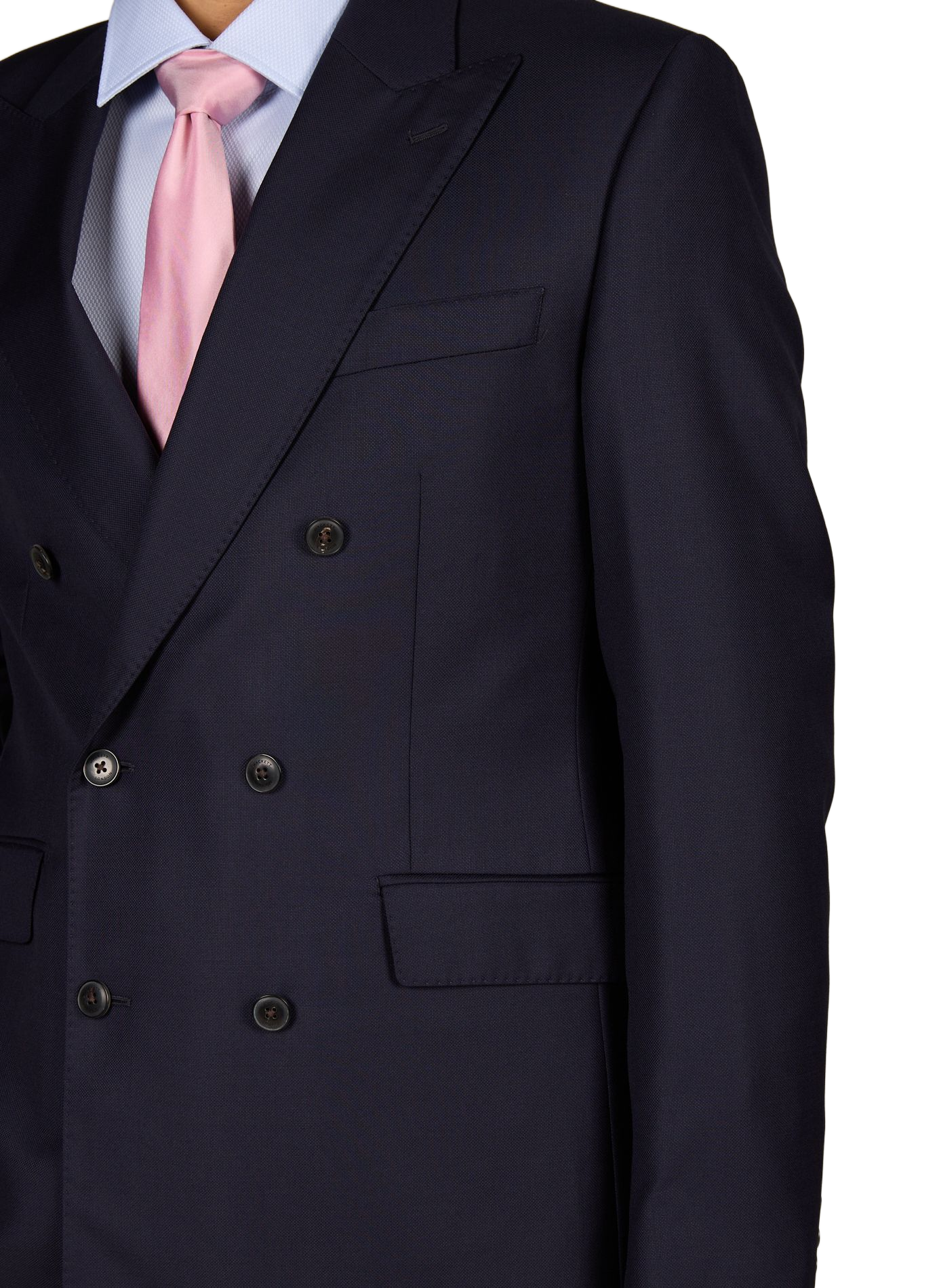 Two-piece wool suit HACKETT Blue