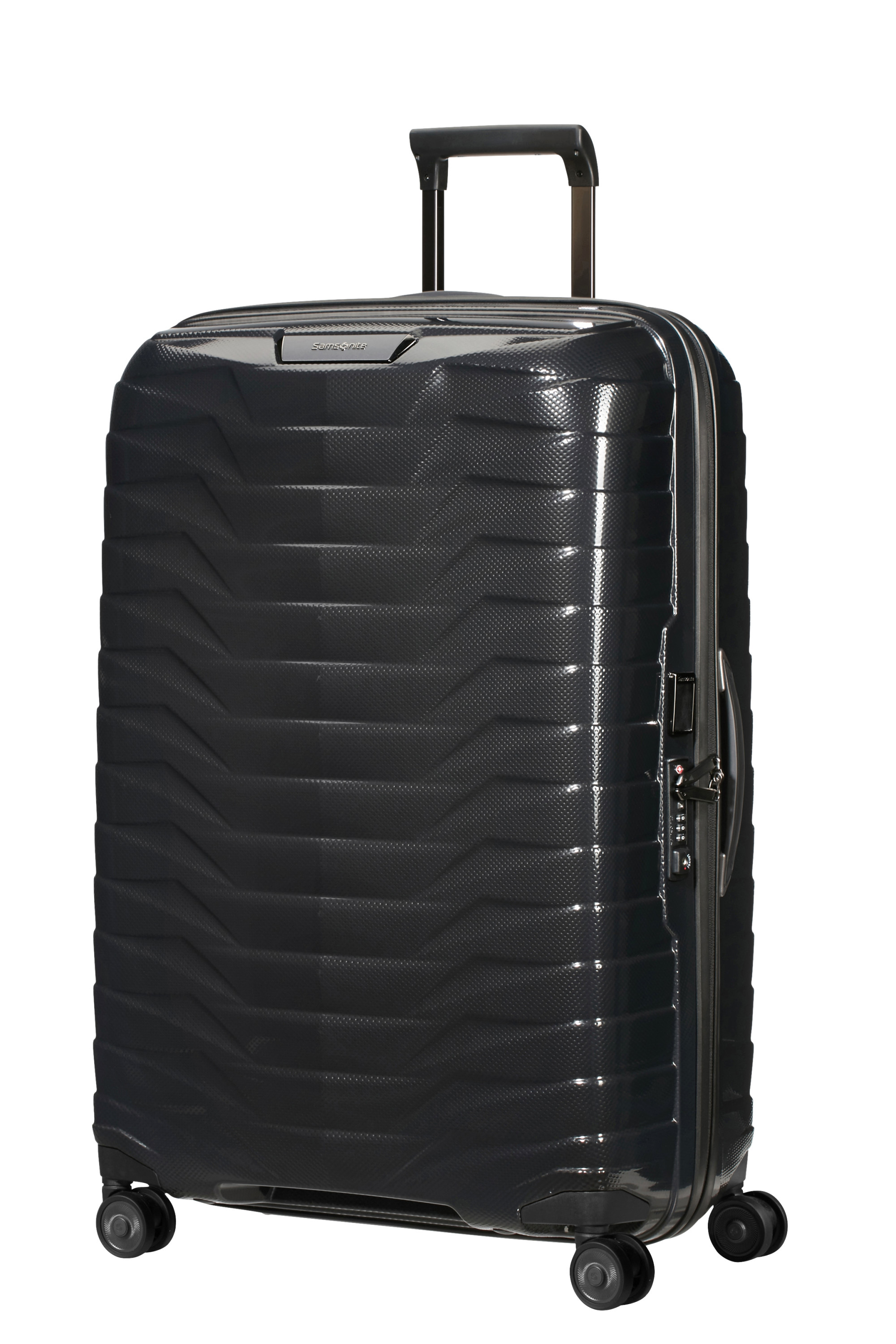 Proxis valise 4 roues taille l  Black