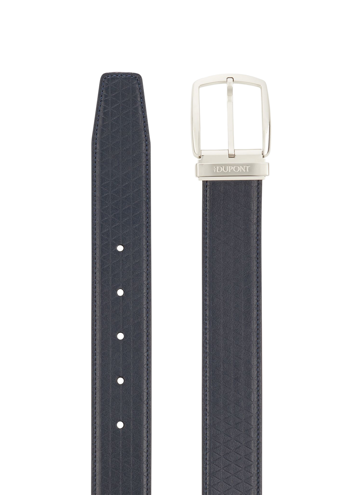 Ceinture Line D van reliëfleer S.T. DUPONT Blauw