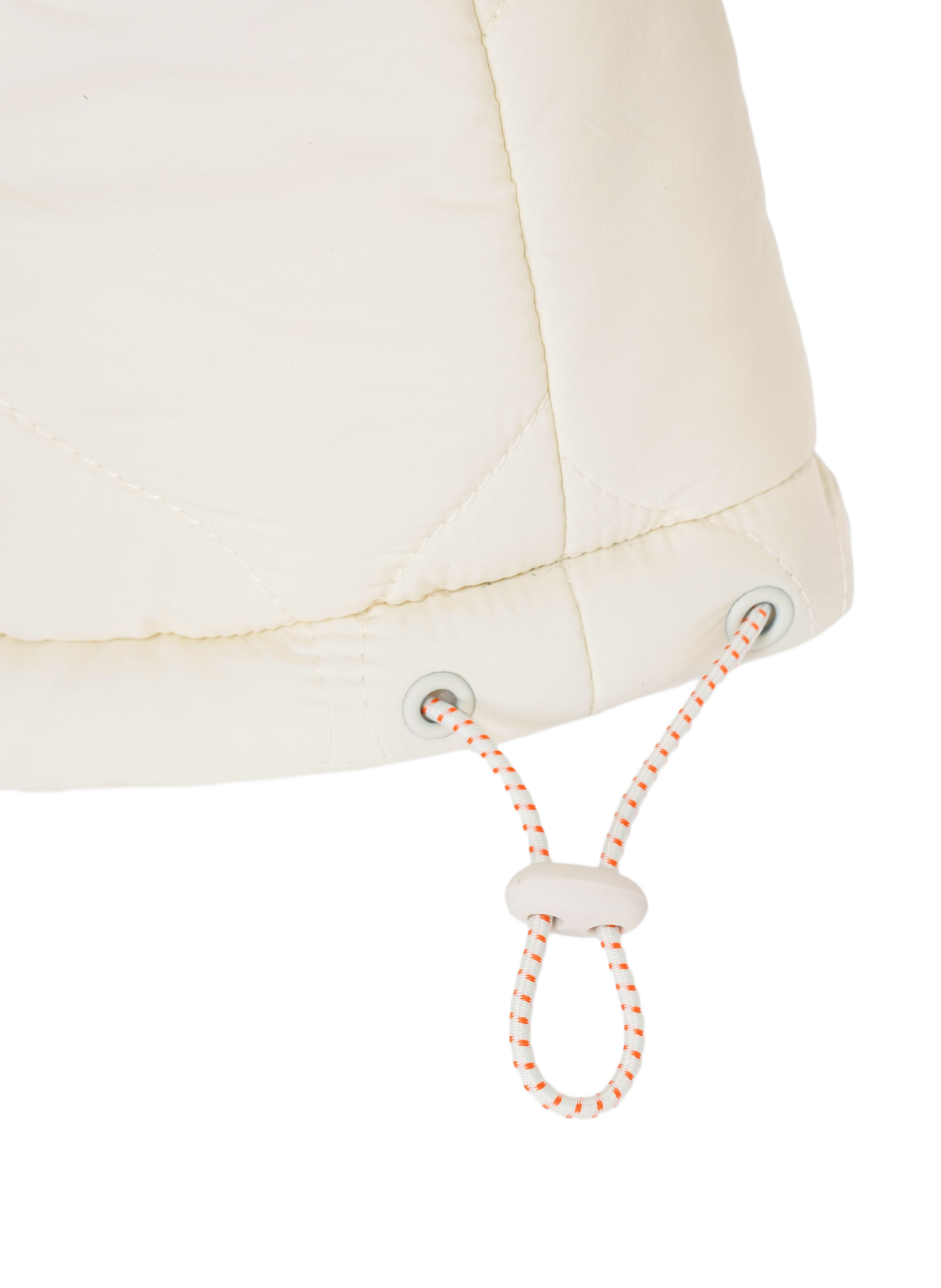 Veste matelassée droite GERTRUDE Beige