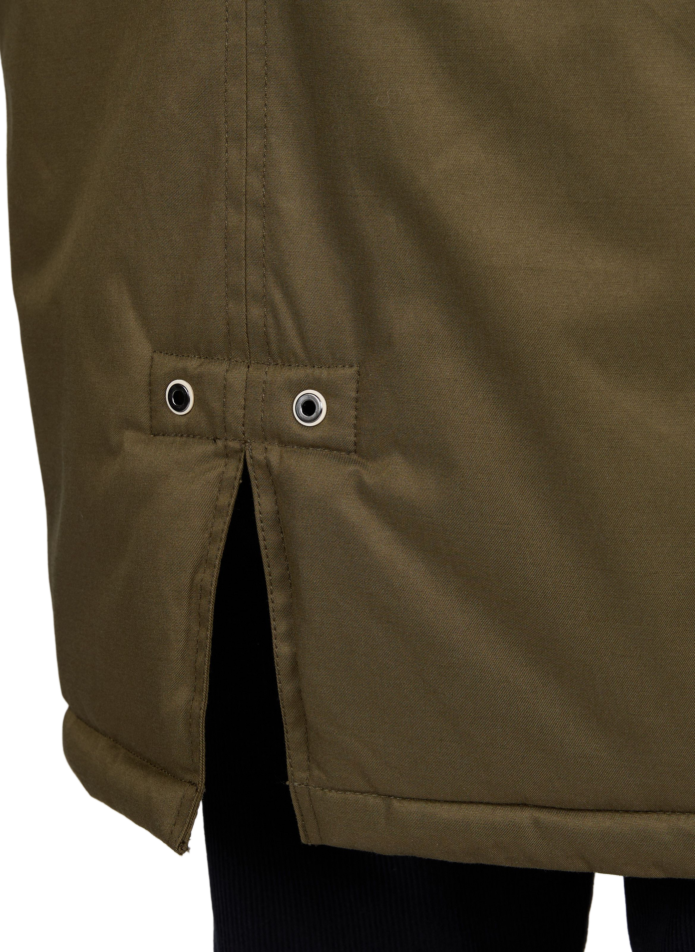Gerade, einfarbige Parka mit Kapuze LAFAURIE Khaki