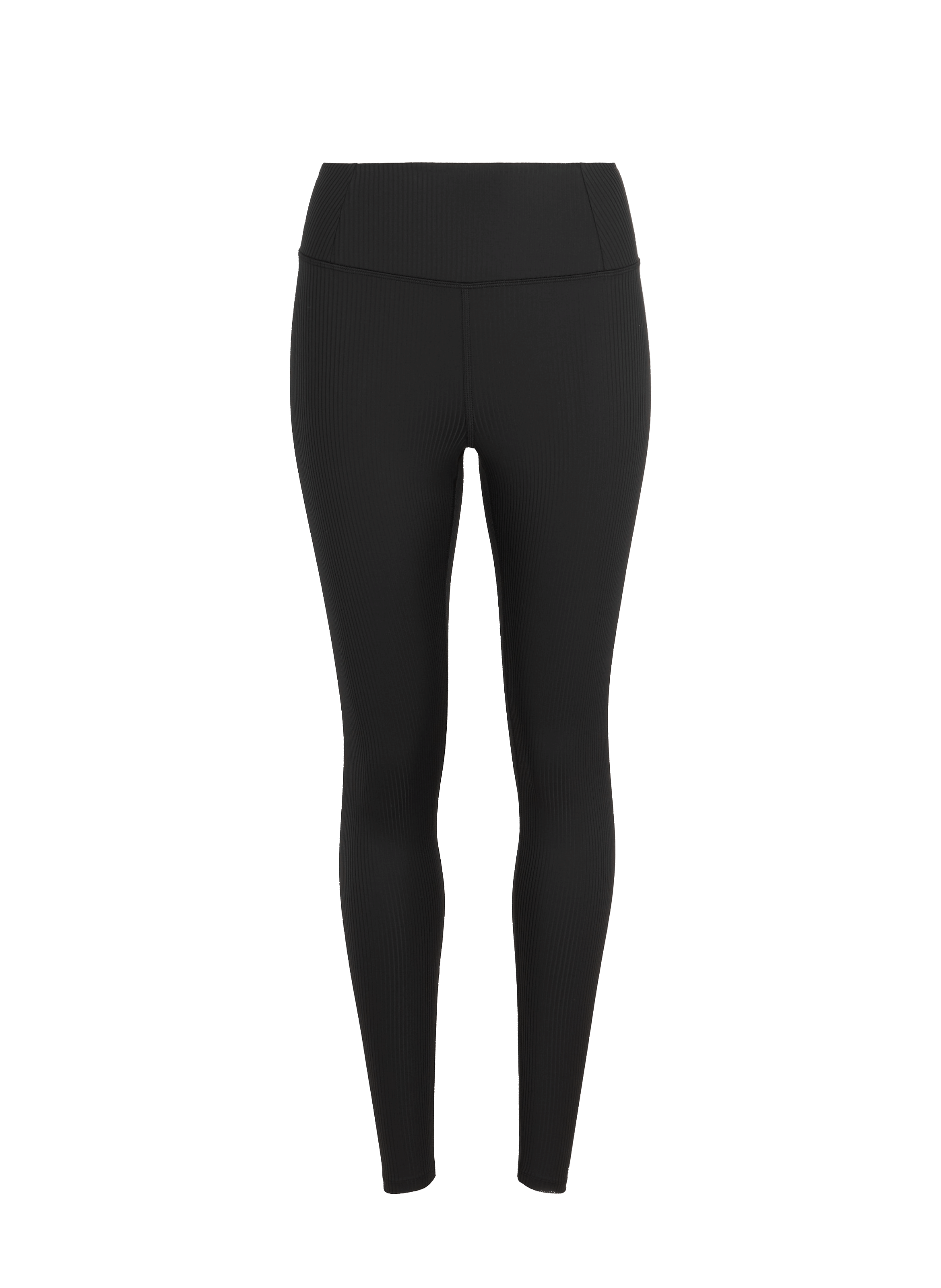 GIRLFRIEND COLLECTIVE Recycled polyester ribbed leggings Black