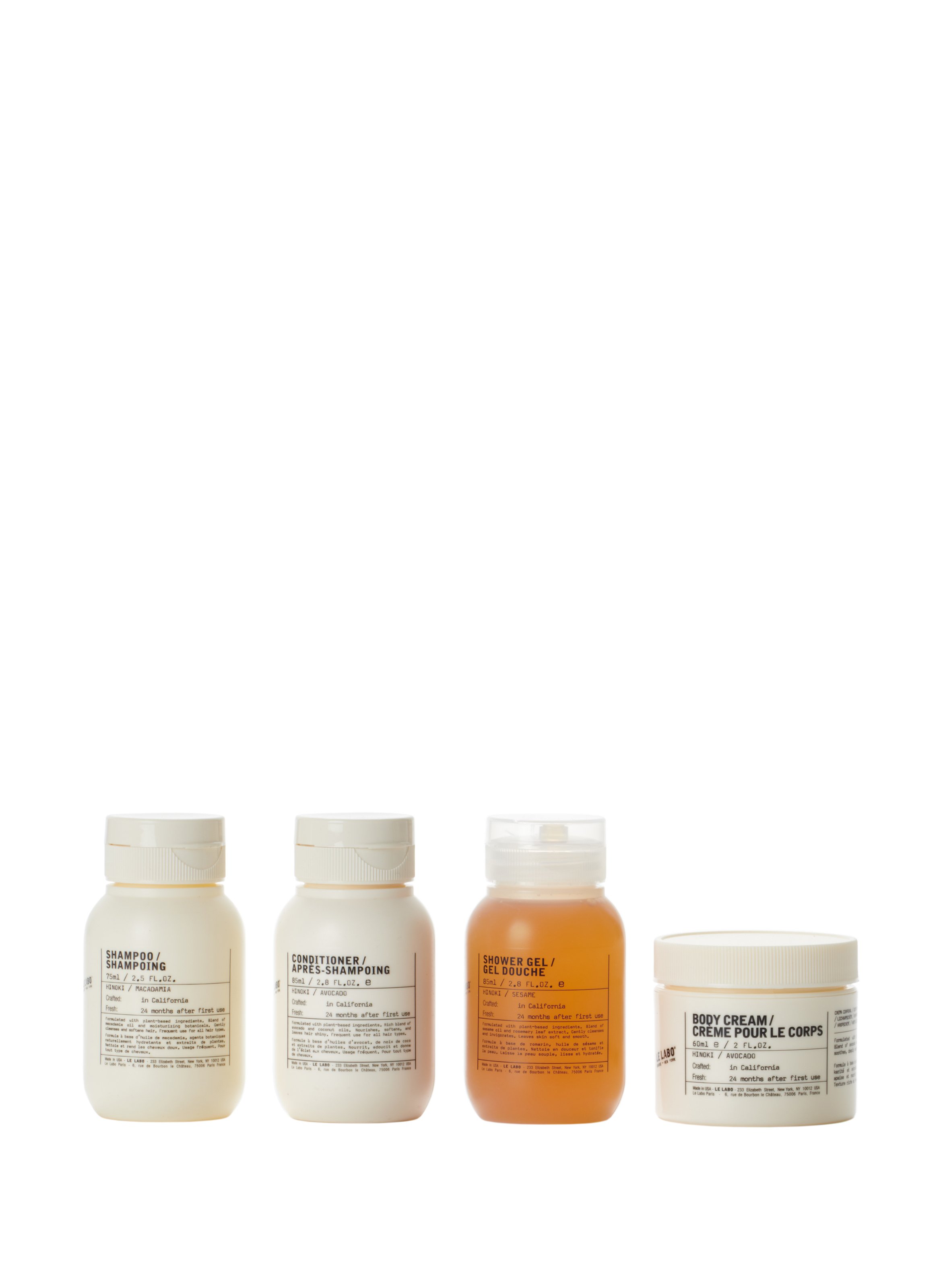 Body-Hair-Face Travel Set LE LABO No color