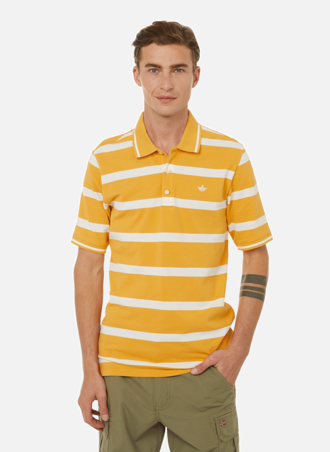 Slim striped cotton polo shirt DOCKERS