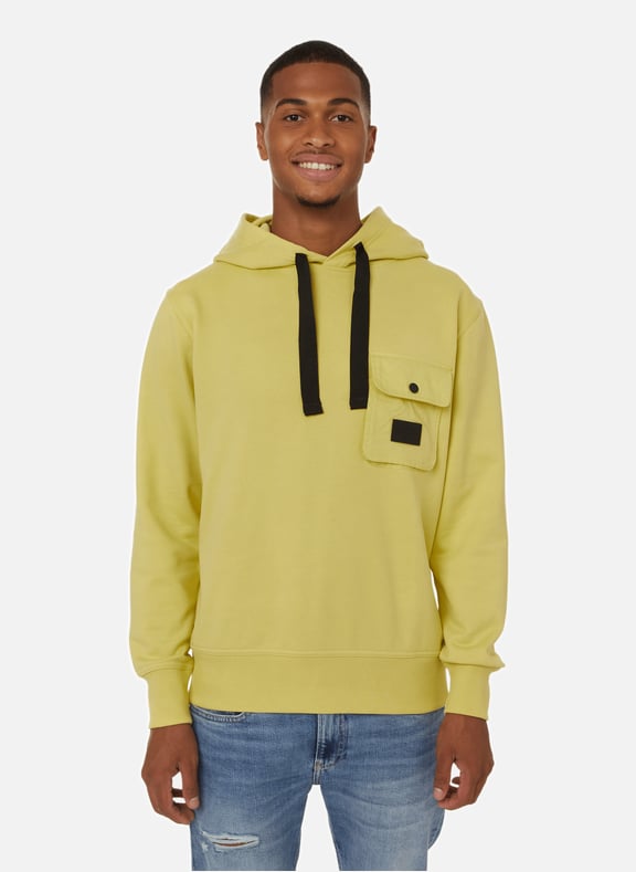 Calvin klein yellow outlet hoodie