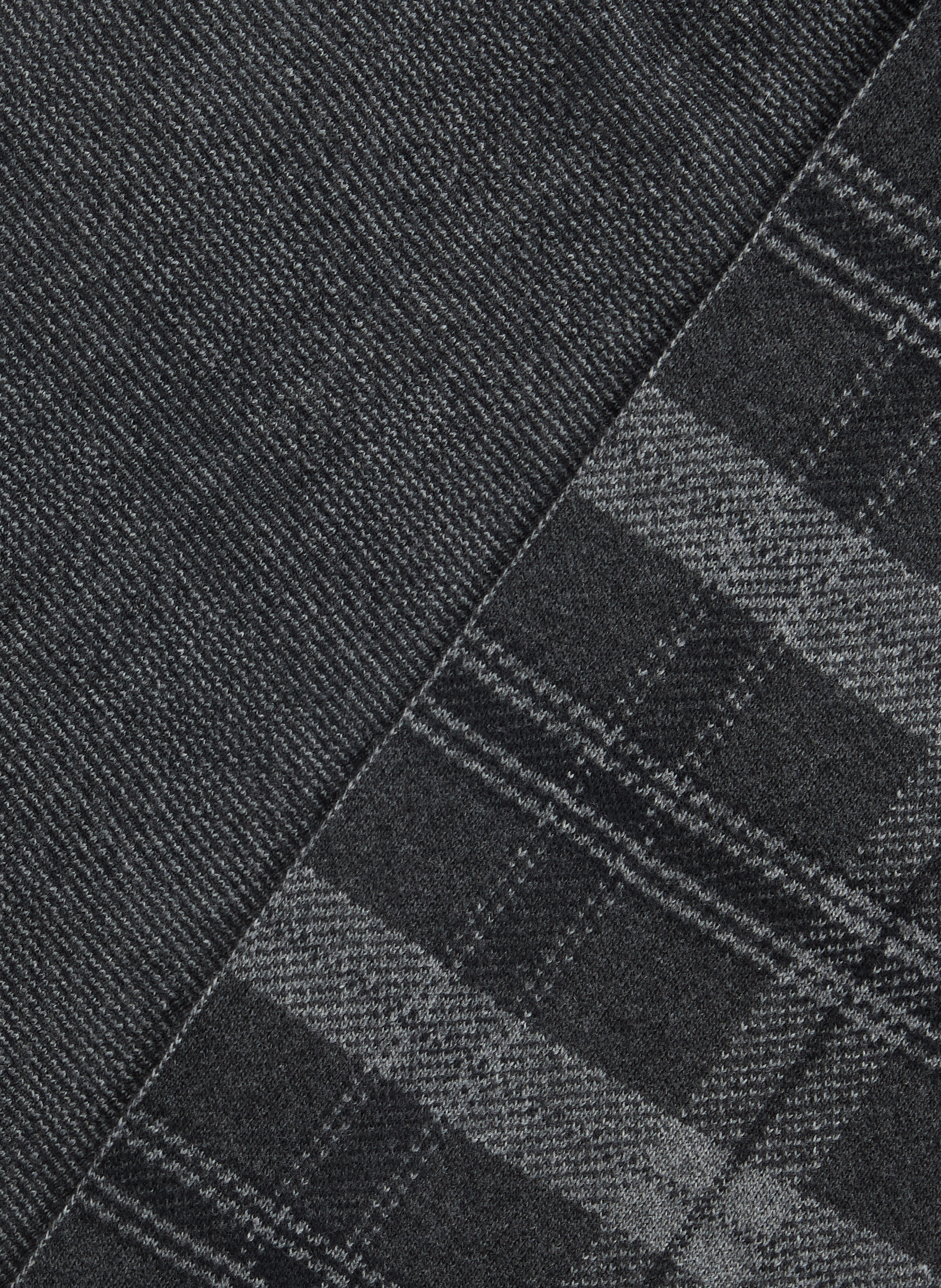 Echarpe à carreaux en laine mélangé