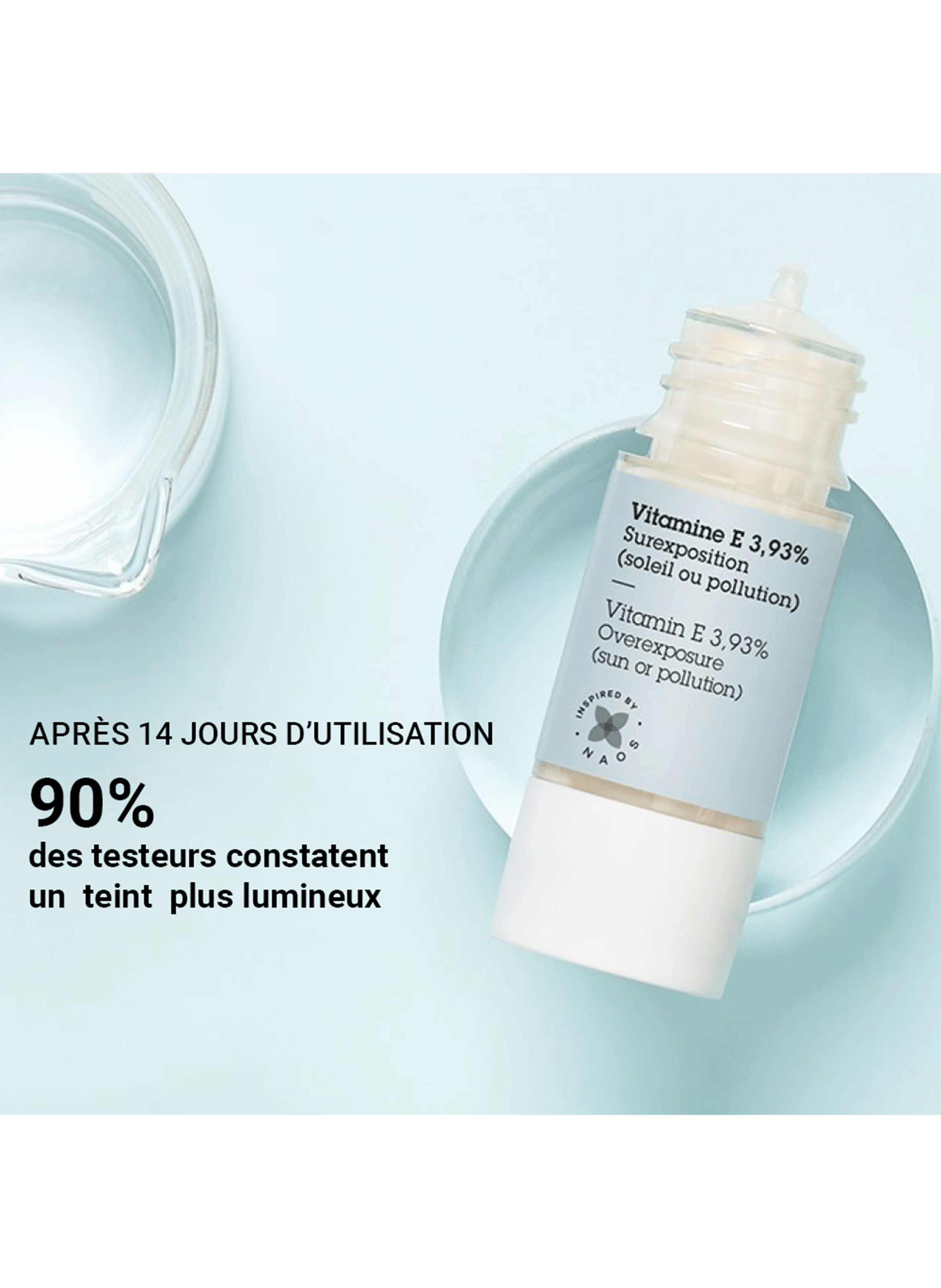 Actif pur vitamine E 3,93% ETAT PUR No color