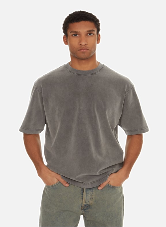 Textured T-shirt Black by ACNE STUDIOS ACNE STUDIOS Textured T-shirt Black