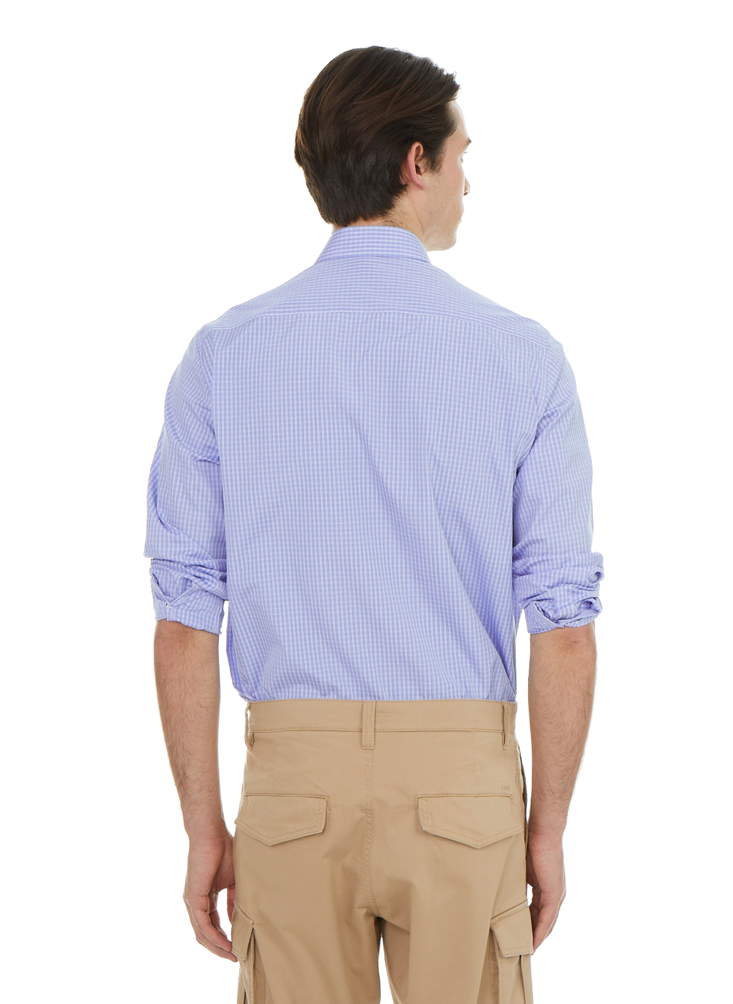 Chemise en coton  Bleu