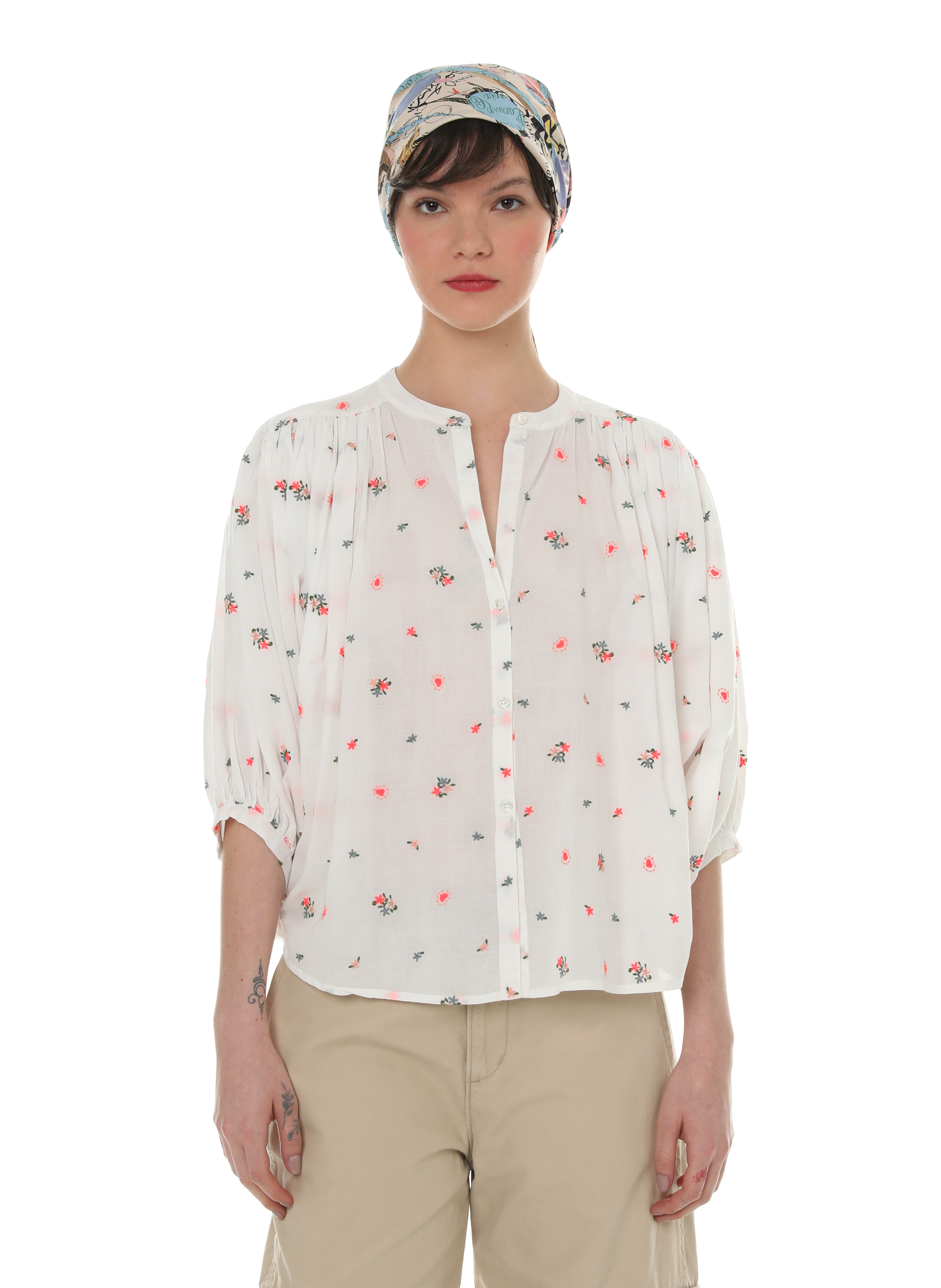 Blouse à motif fleurs BELLEROSE Multicolore