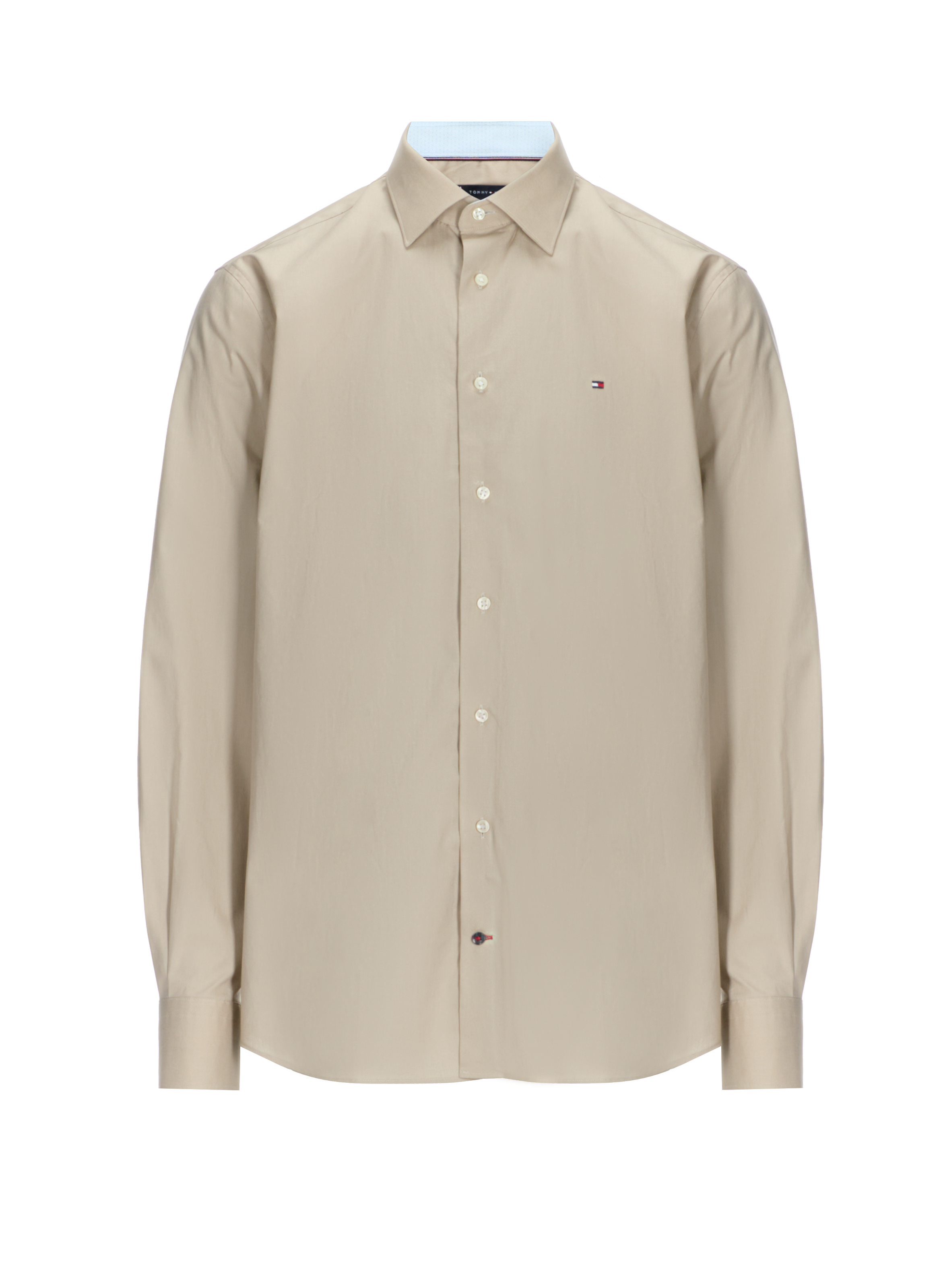  Cotton shirt TOMMY HILFIGER Beige