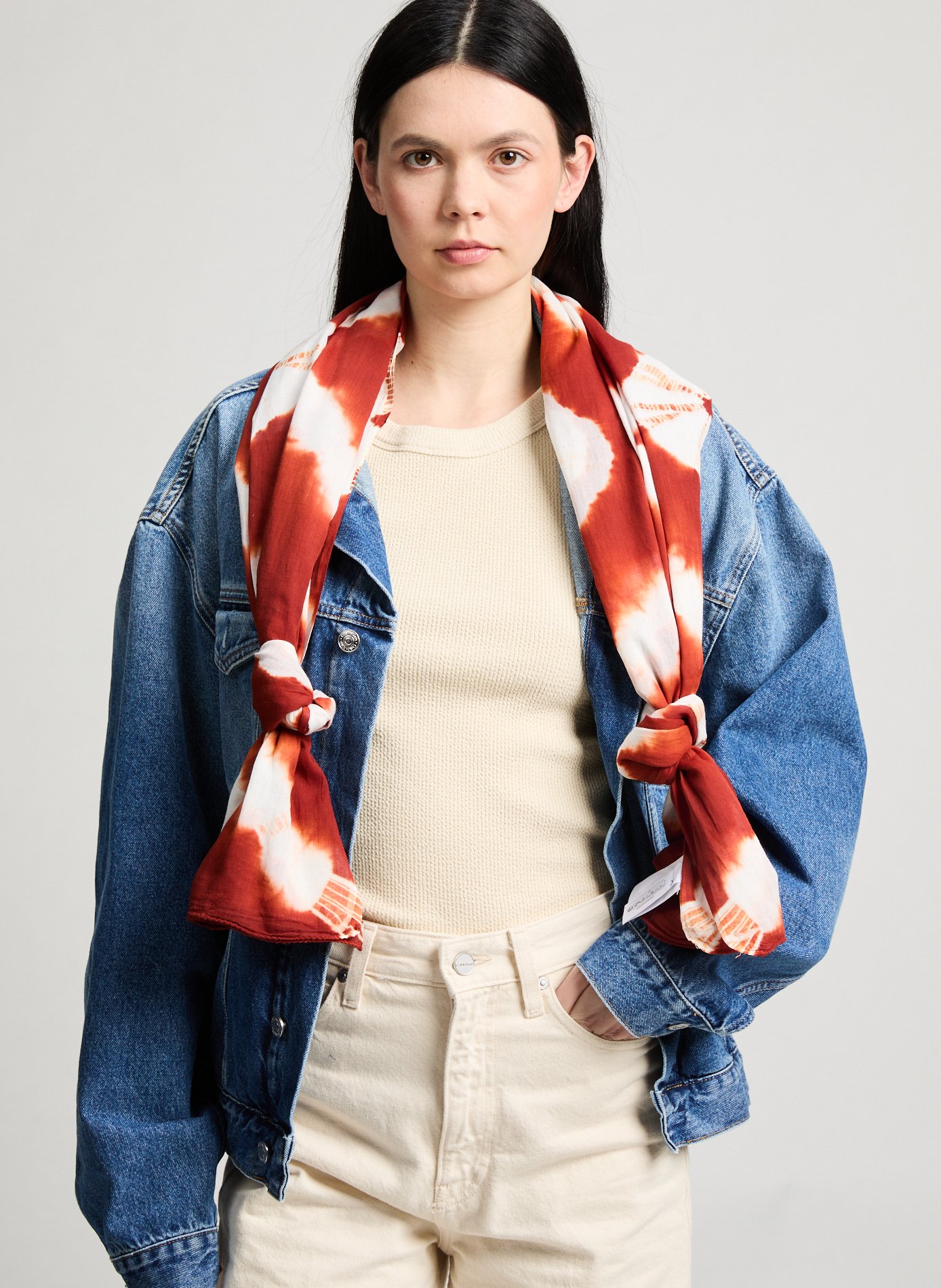 Etole imprimée AU PRINTEMPS PARIS Rouge