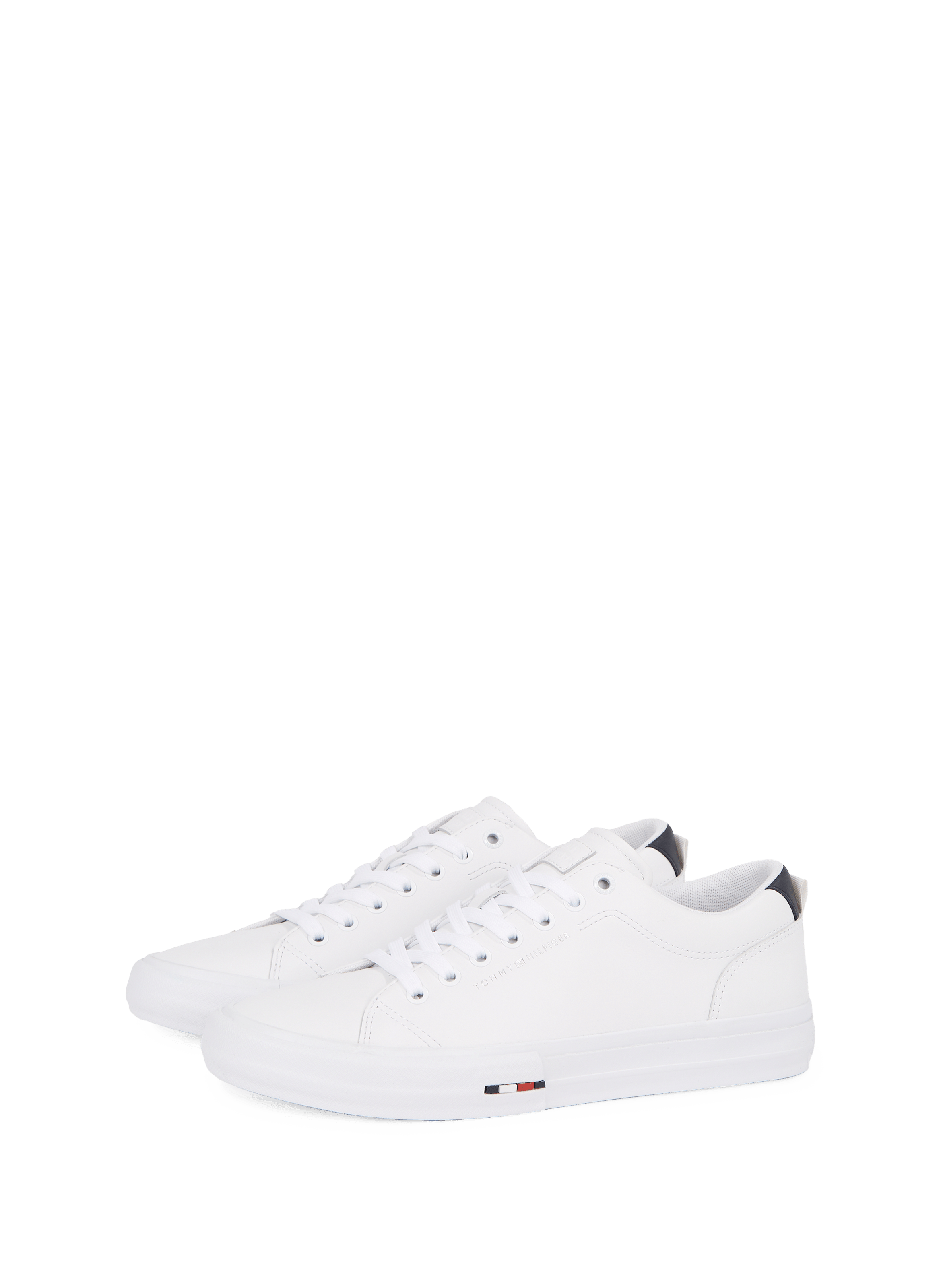 Leather sneakers TOMMY HILFIGER White
