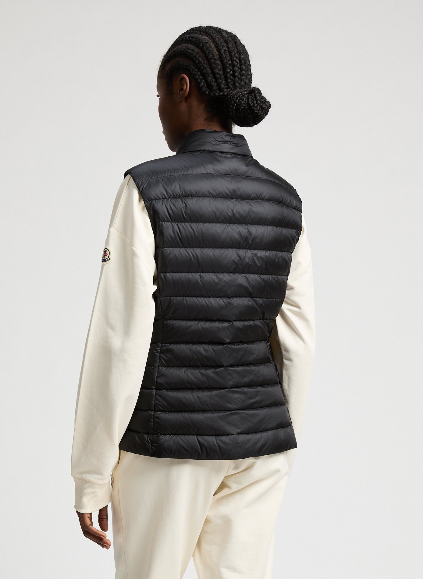 Quilted gilet MONCLER Black