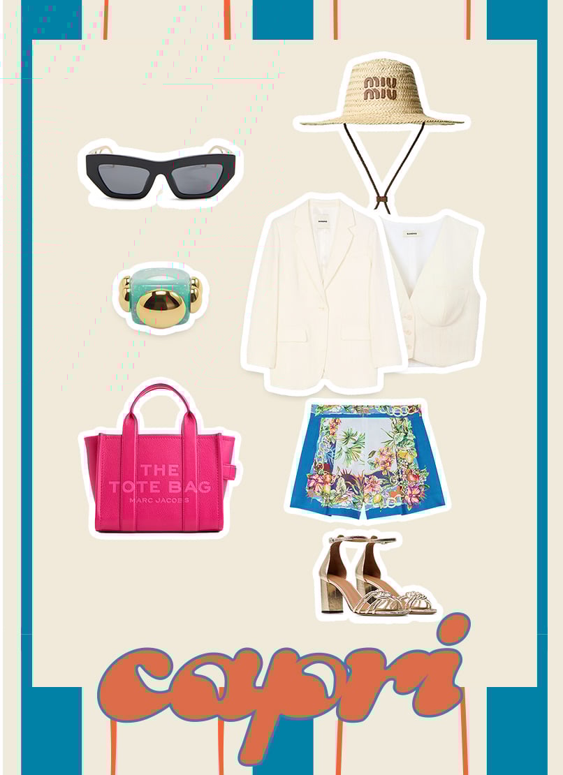 Tenue femme été inspiration capri