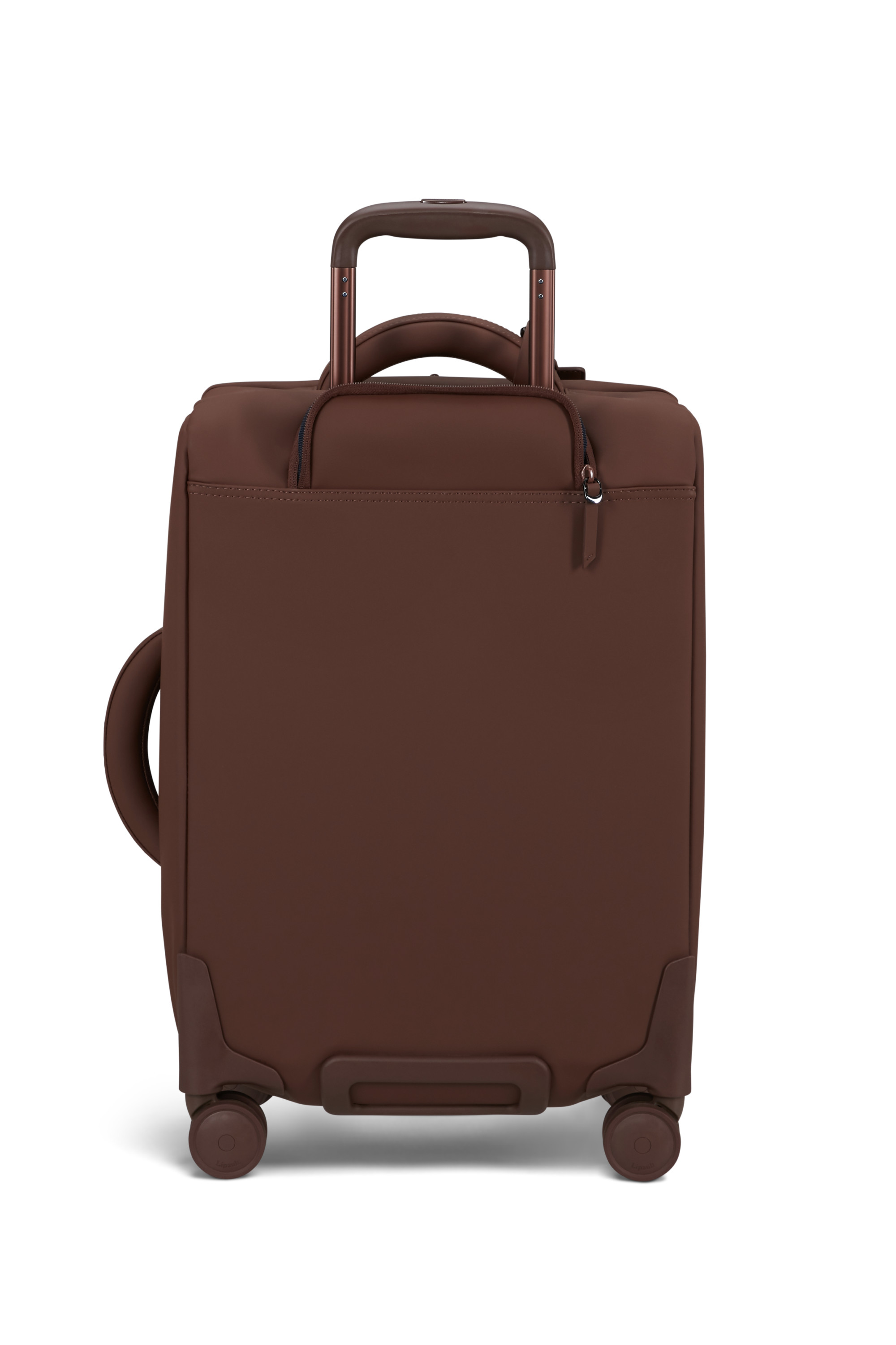 Lost in berlin valise 4 roues taille s LIPAULT PARIS Marron