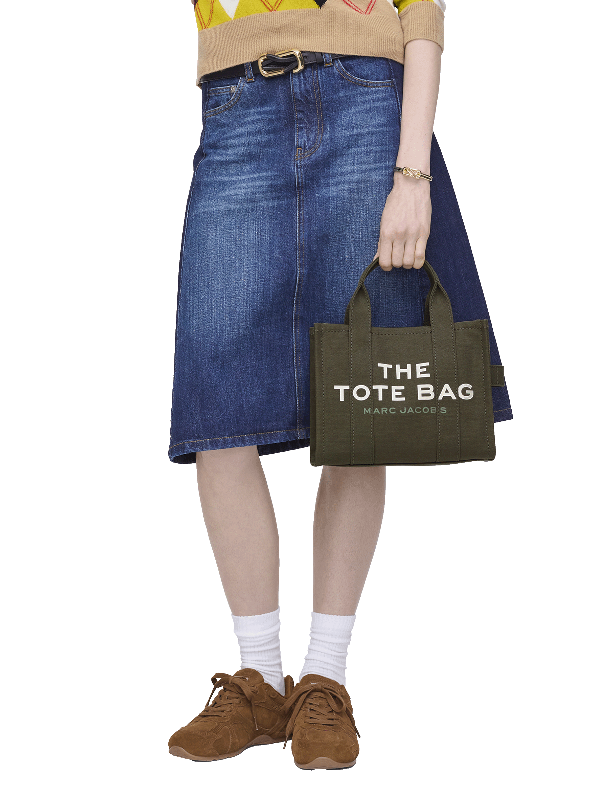 Sac cabas The Canvas Small Tote Bag MARC JACOBS Vert