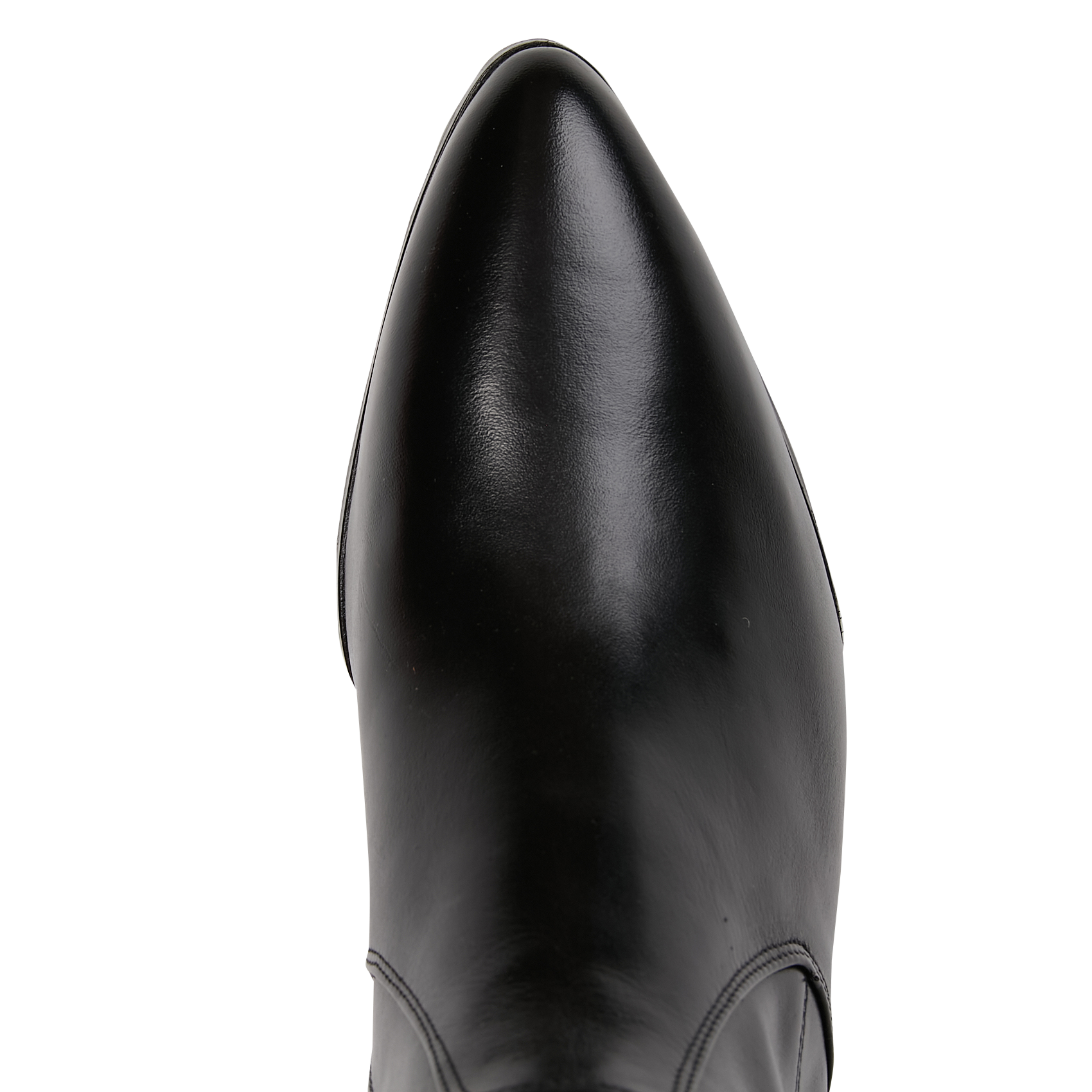 Bottines à talons en cuir n°556 RIVECOUR Noir