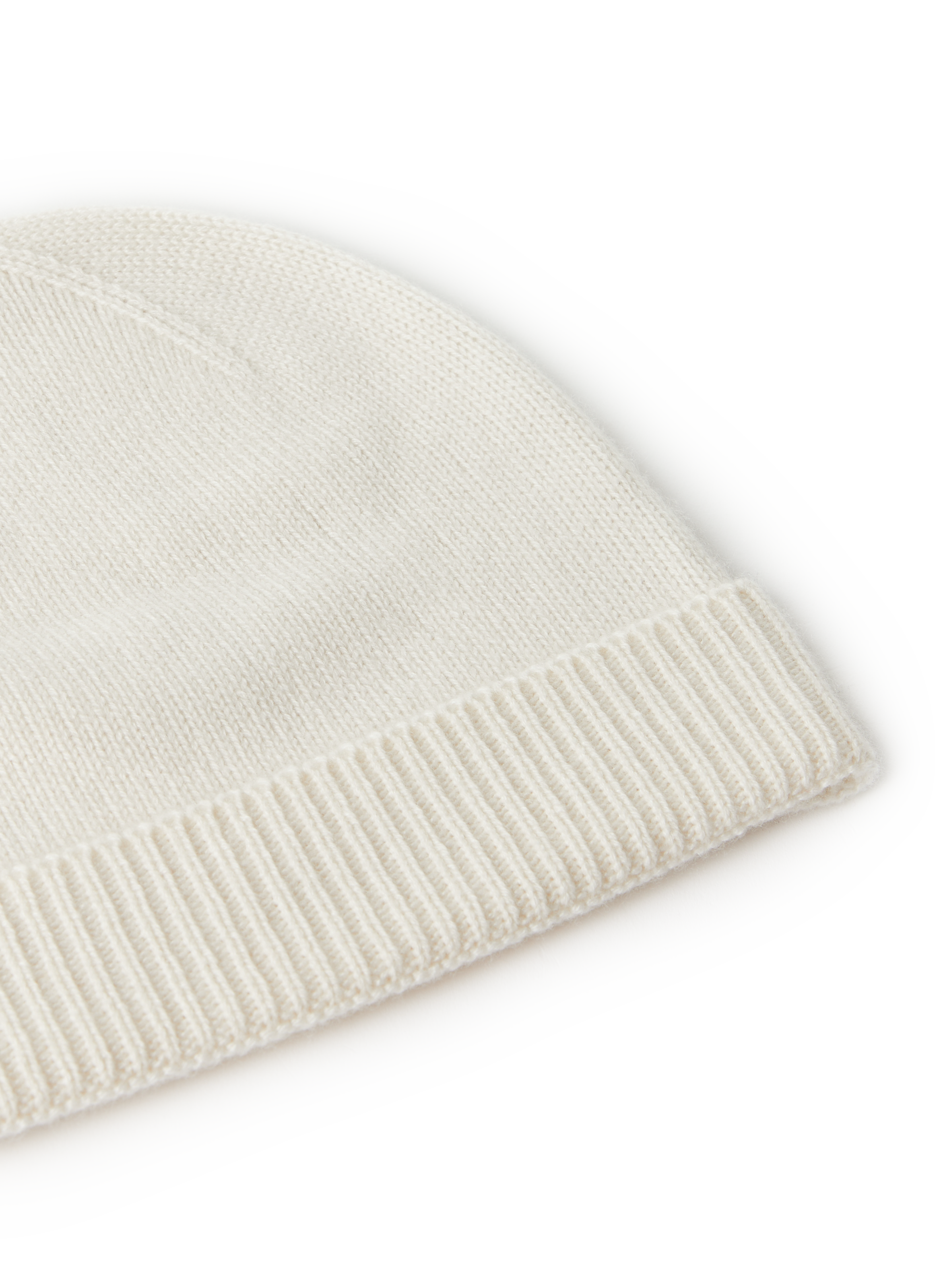 Bonnet côtelé en cachemire AU PRINTEMPS PARIS Beige