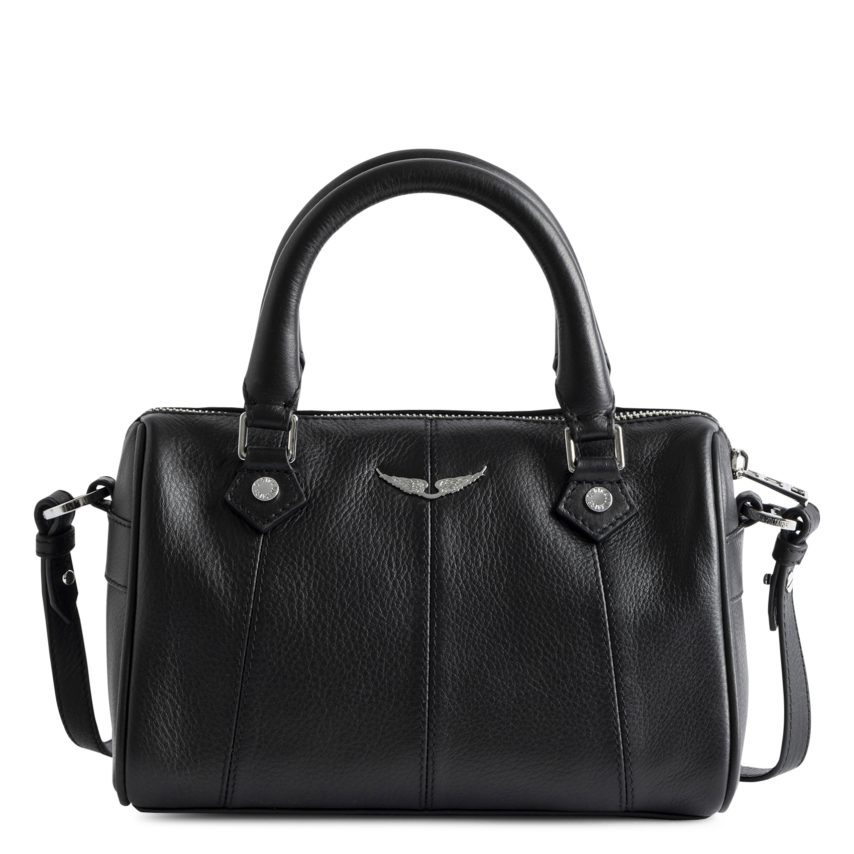 Sac bandoulière en cuir xs sunny ZADIG&VOLTAIRE Noir