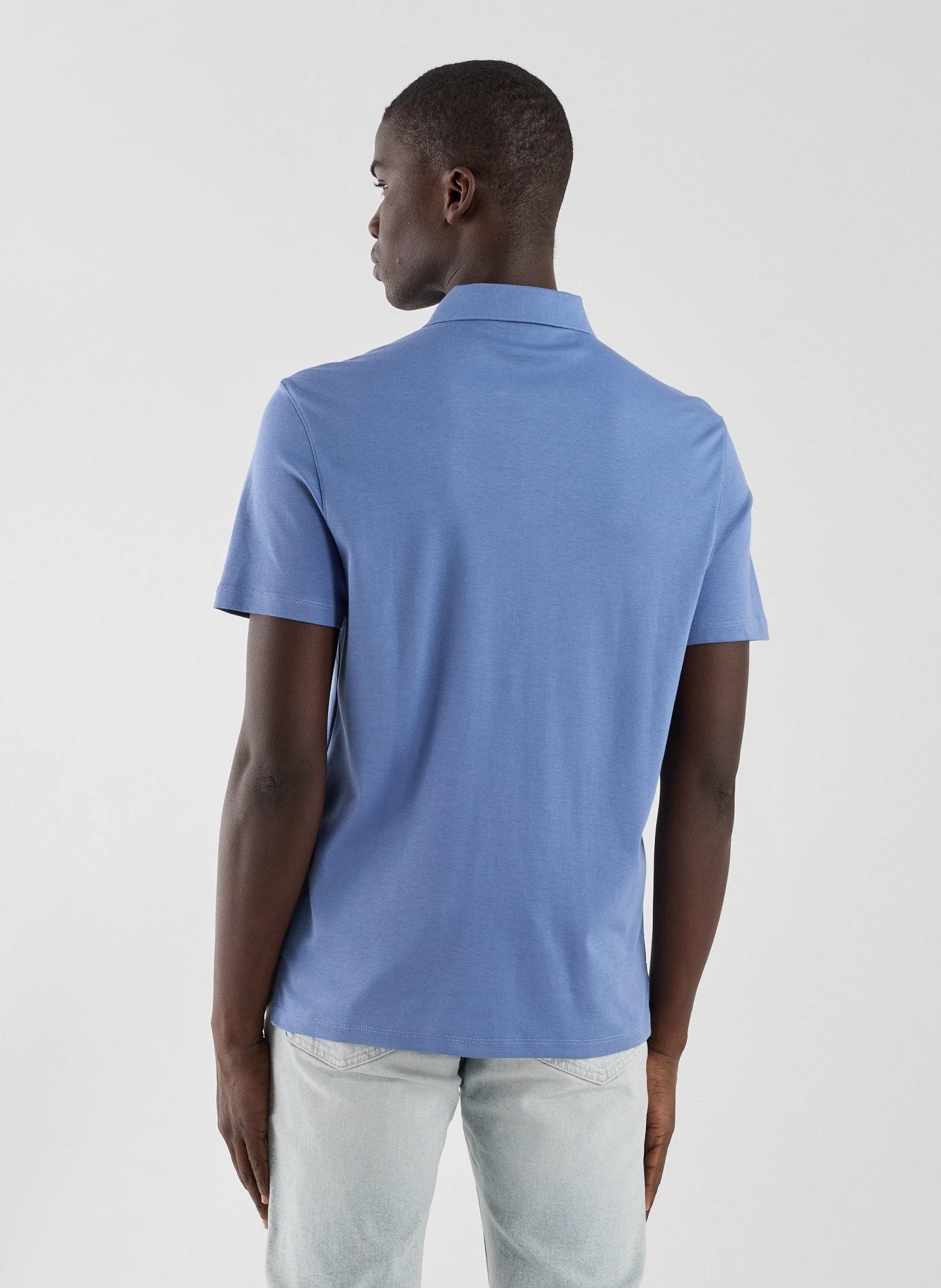  Cotton polo shirt  CALVIN KLEIN Blue