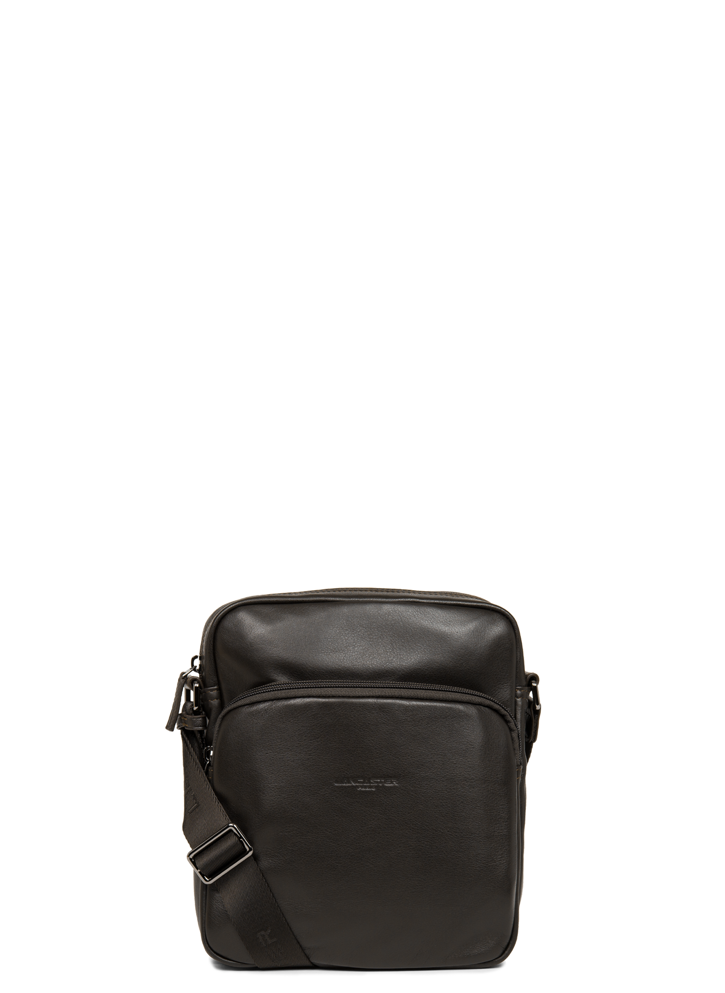 LANCASTER M crossbody bag - Soft Vintage Homme Brown