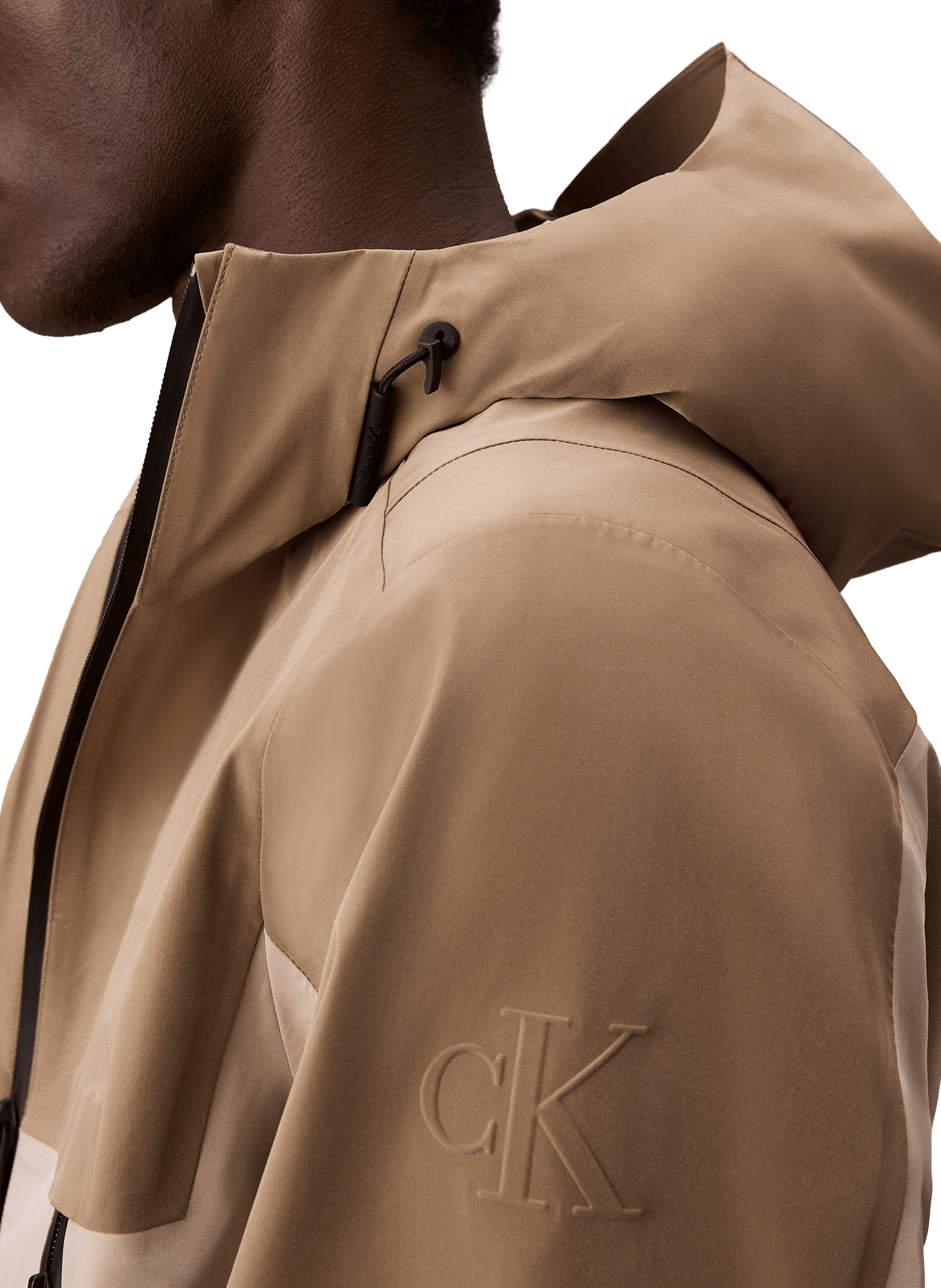 Veste coupe-vent en tissu technique CALVIN KLEIN Multicolore