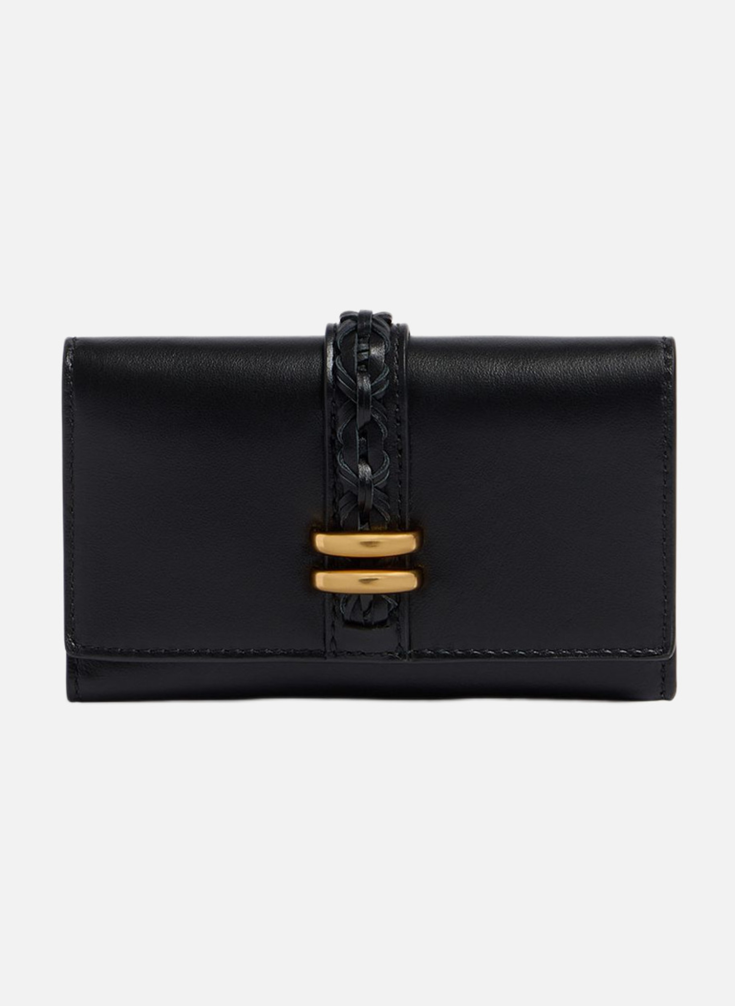 Portefeuille en cuir VANESSA BRUNO Noir