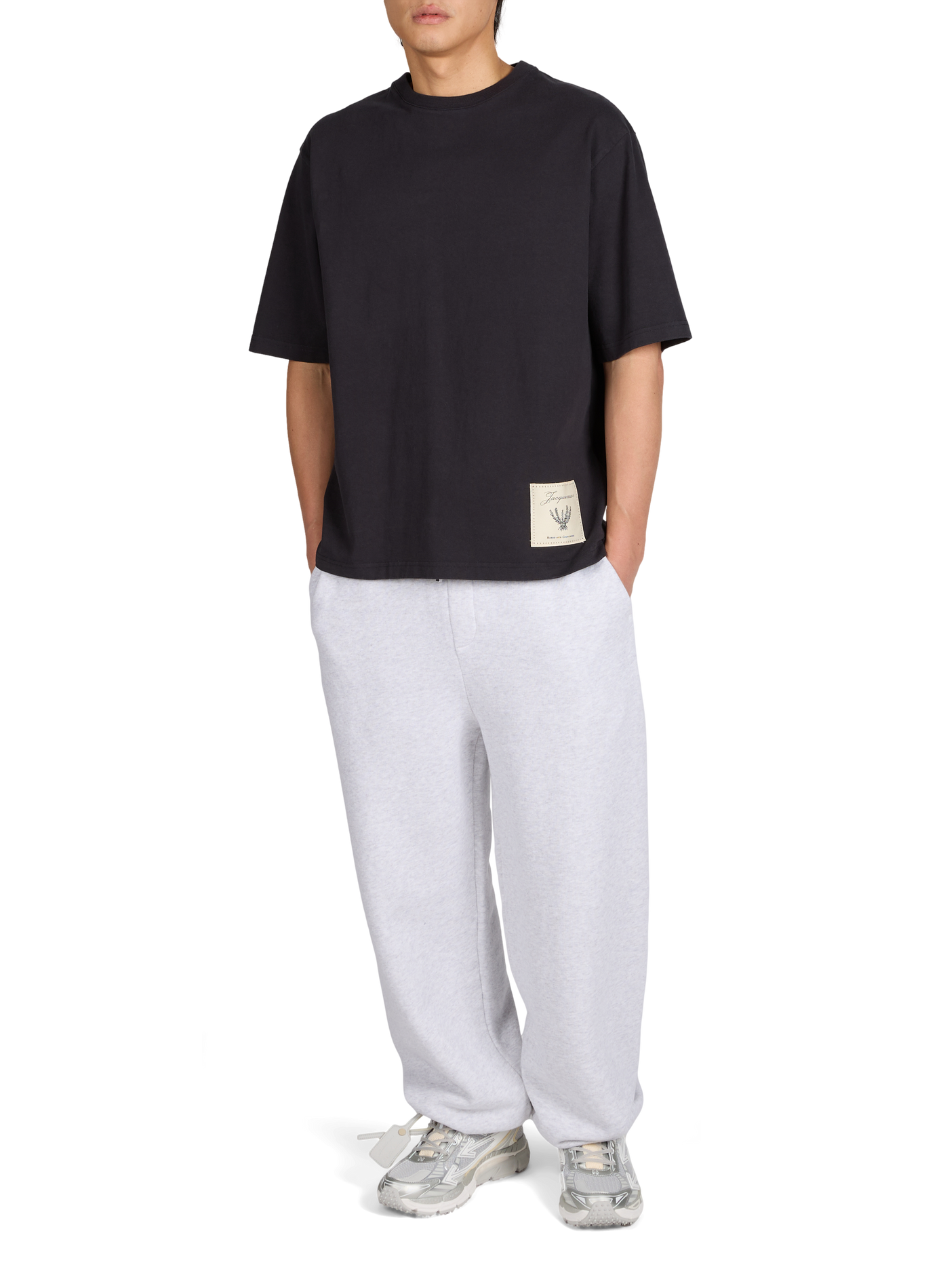 Short-sleeved Torneo cotton T-shirt JACQUEMUS Blue