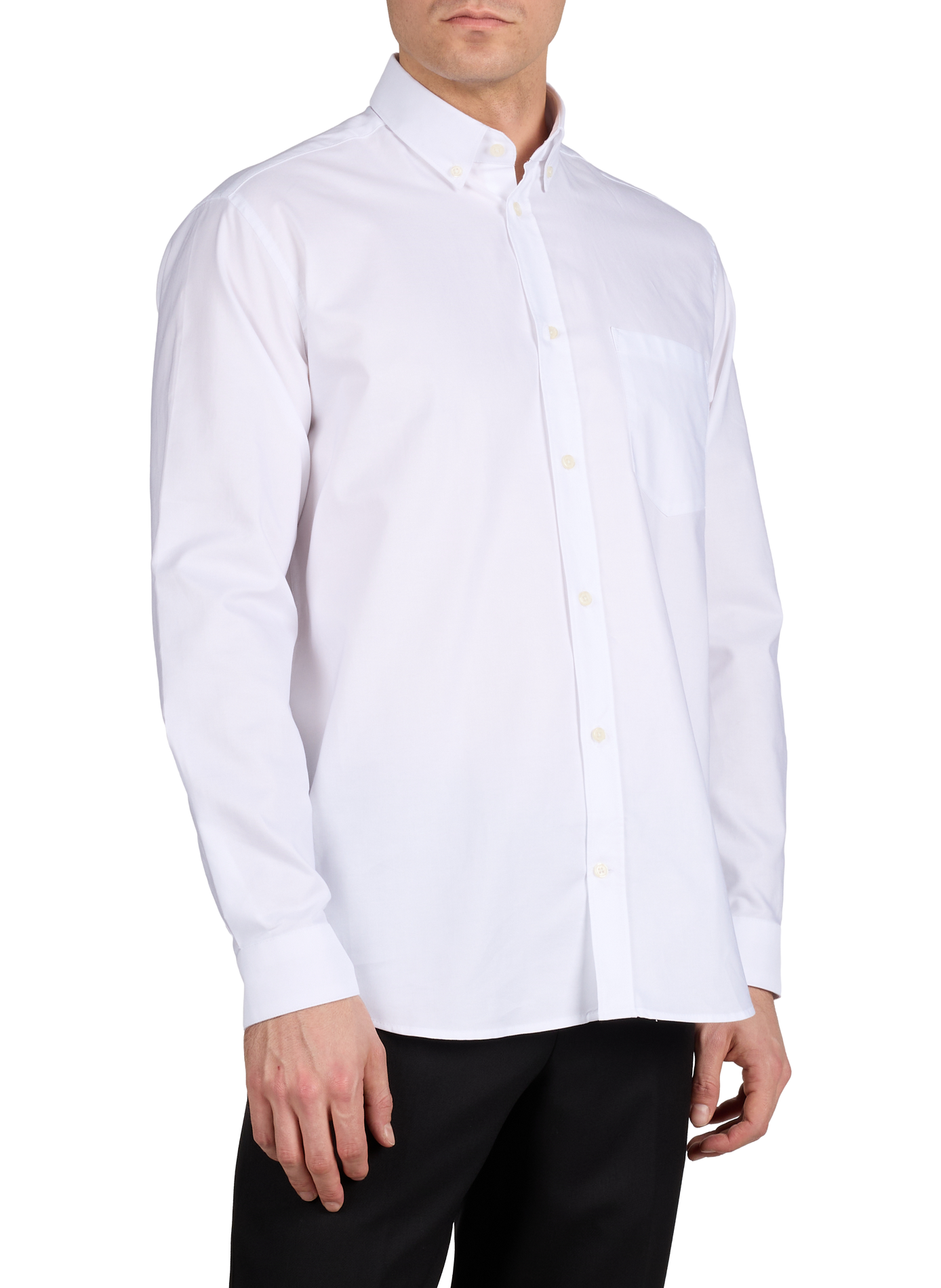 Chemise droite Hox en coton  AU PRINTEMPS PARIS Blanc