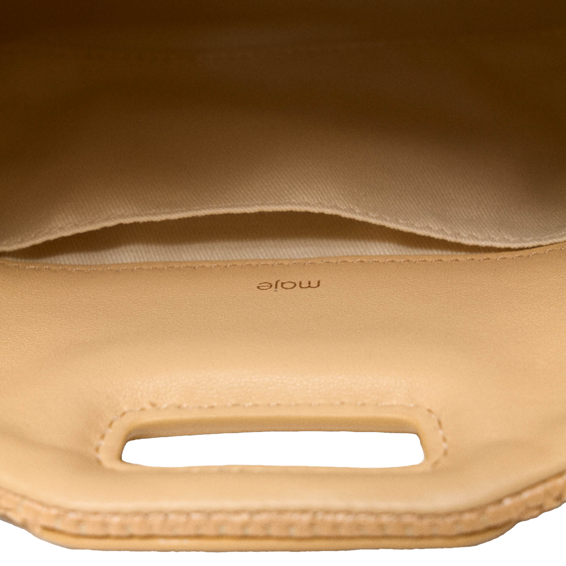 Sac bandoulière tressé miss m mini MAJE Beige
