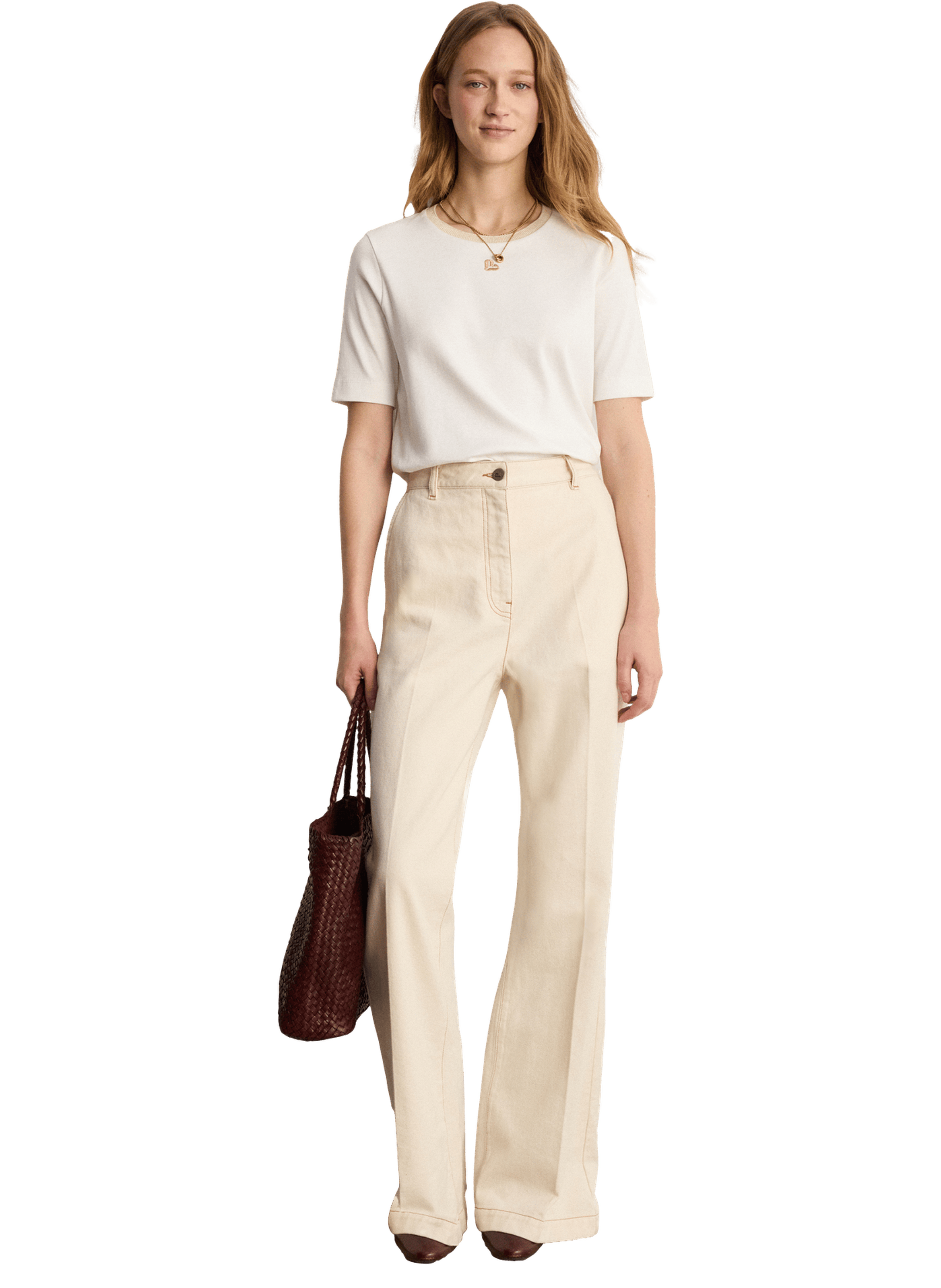 Jean large - baylie PABLO Beige