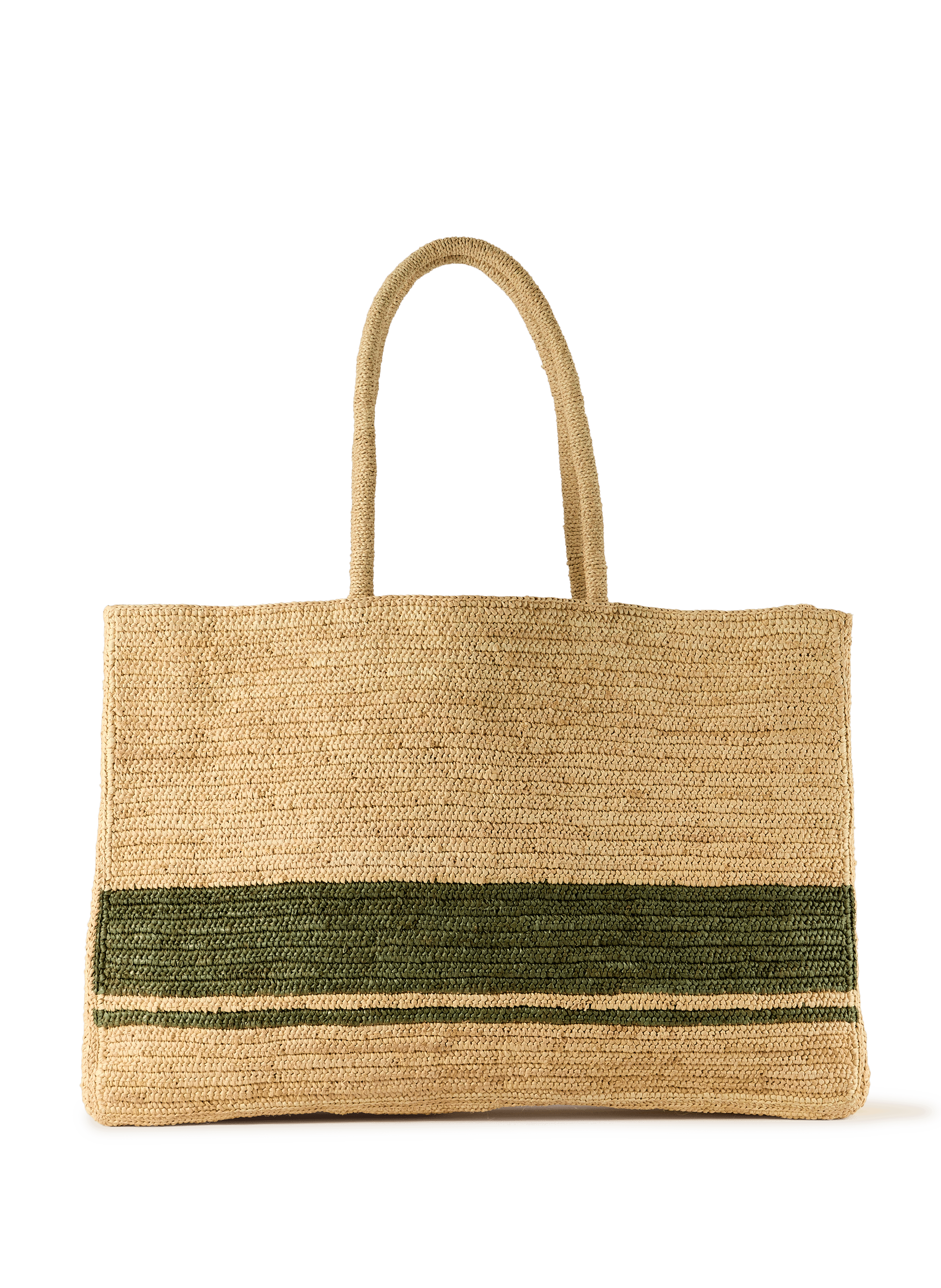 Sac cabans en raphia SAISON 1865 Multicolore