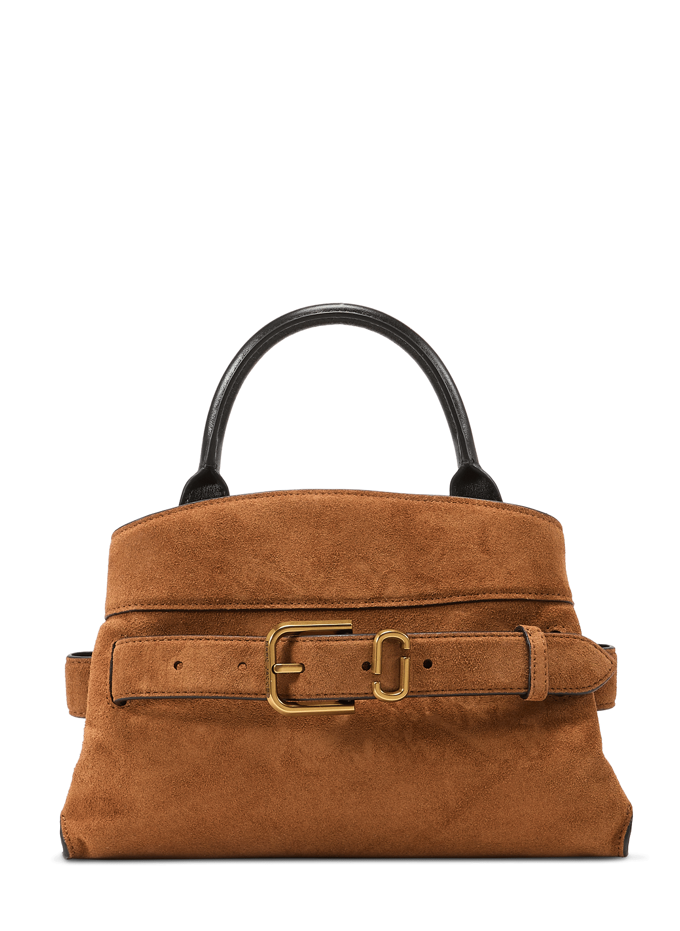 Borsa a tracolla Dakota Satchel in camoscio MARC JACOBS Marrone