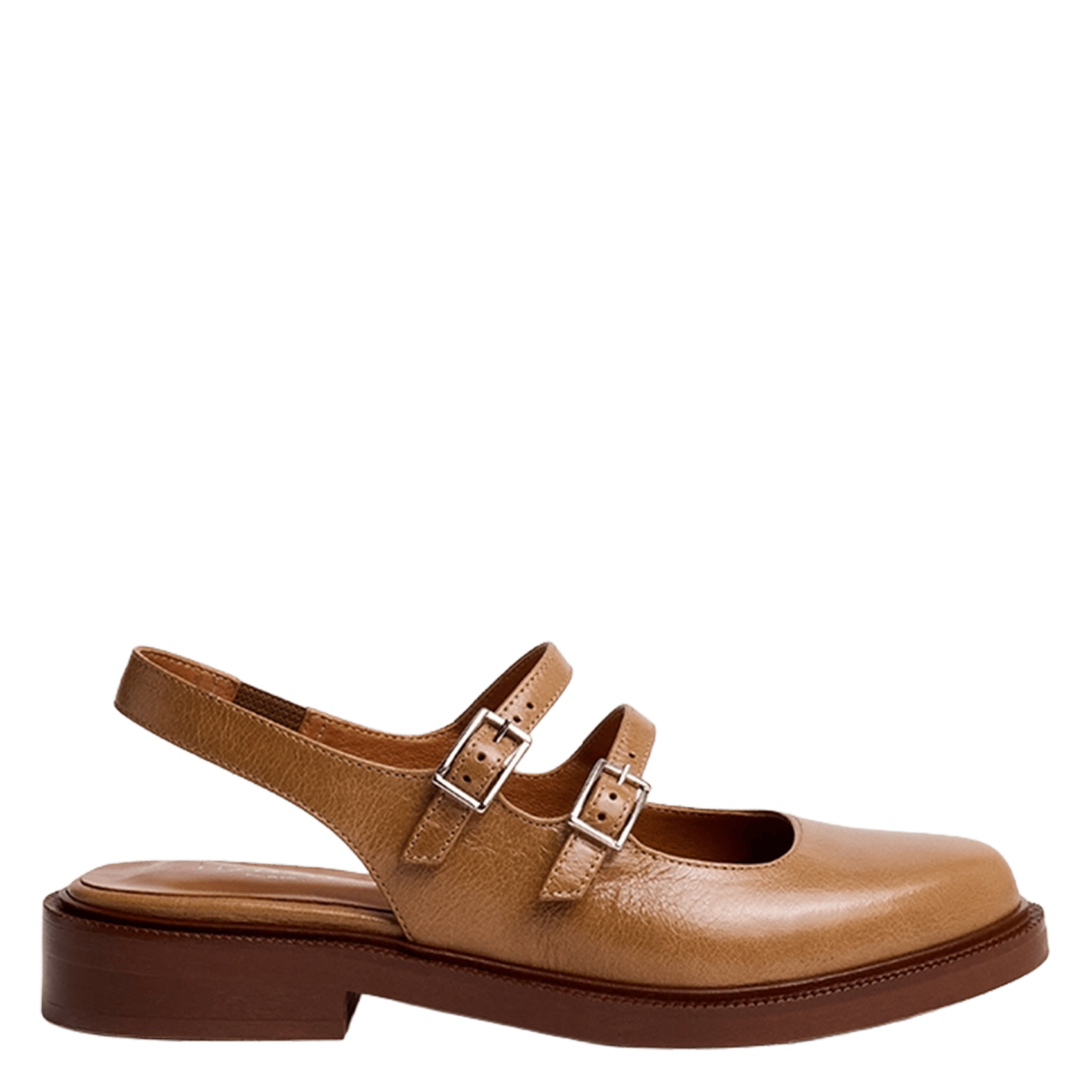 Sandales en cuir vernis dreamer JONAK Beige