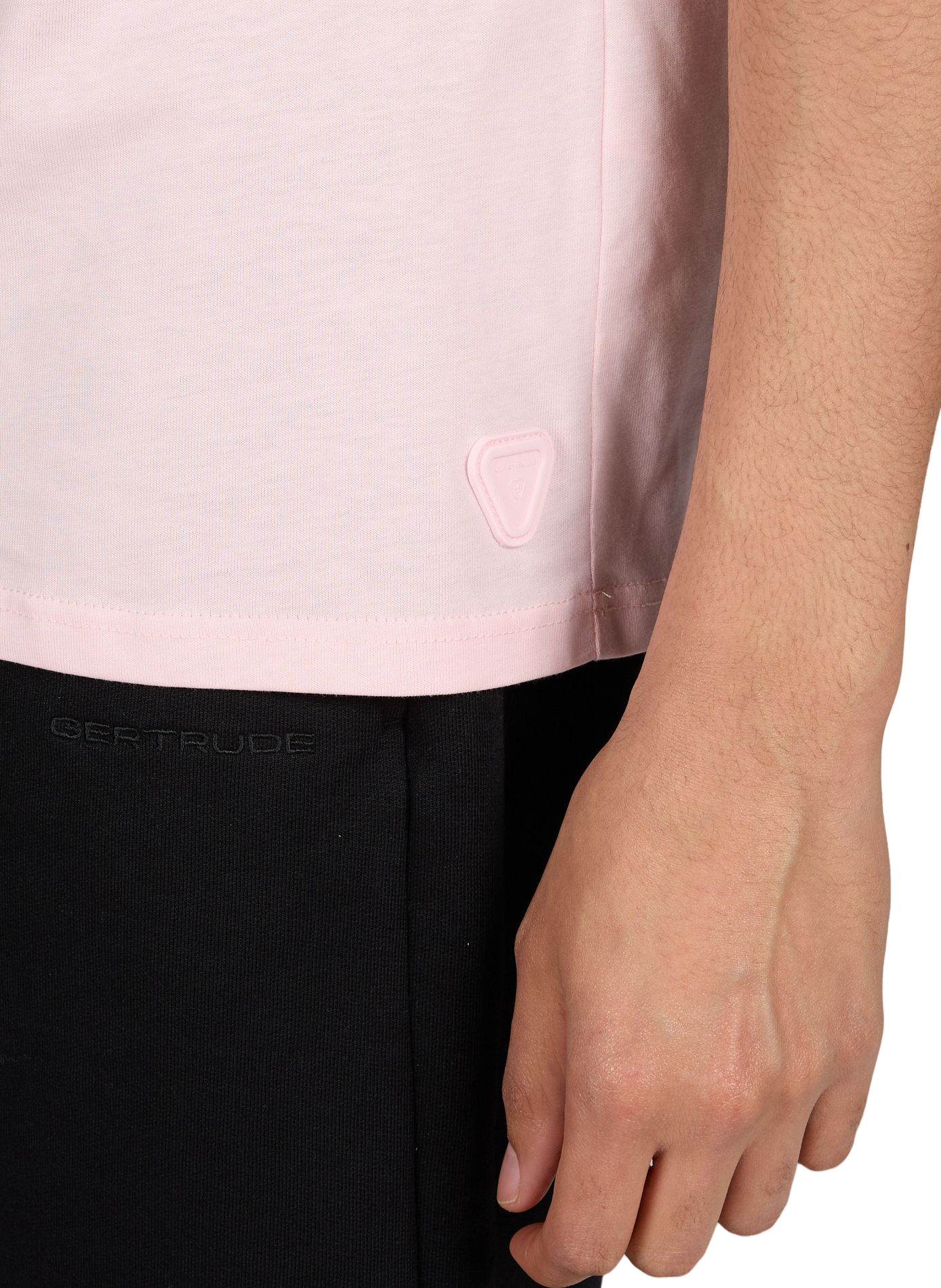 Straight logo t-shirt GERTRUDE ET GASTON Pink