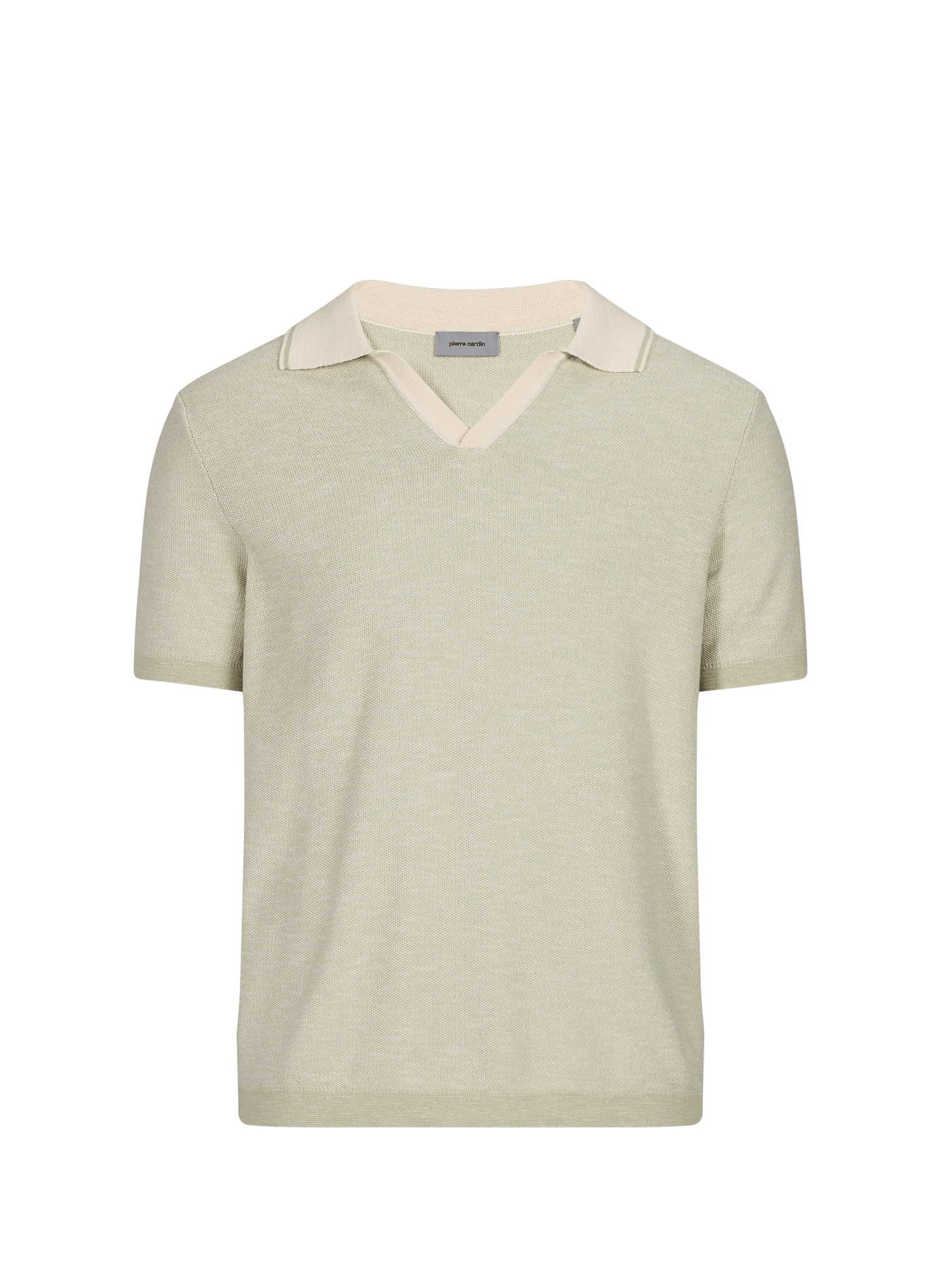 Polo en coton PIERRE CARDIN Vert