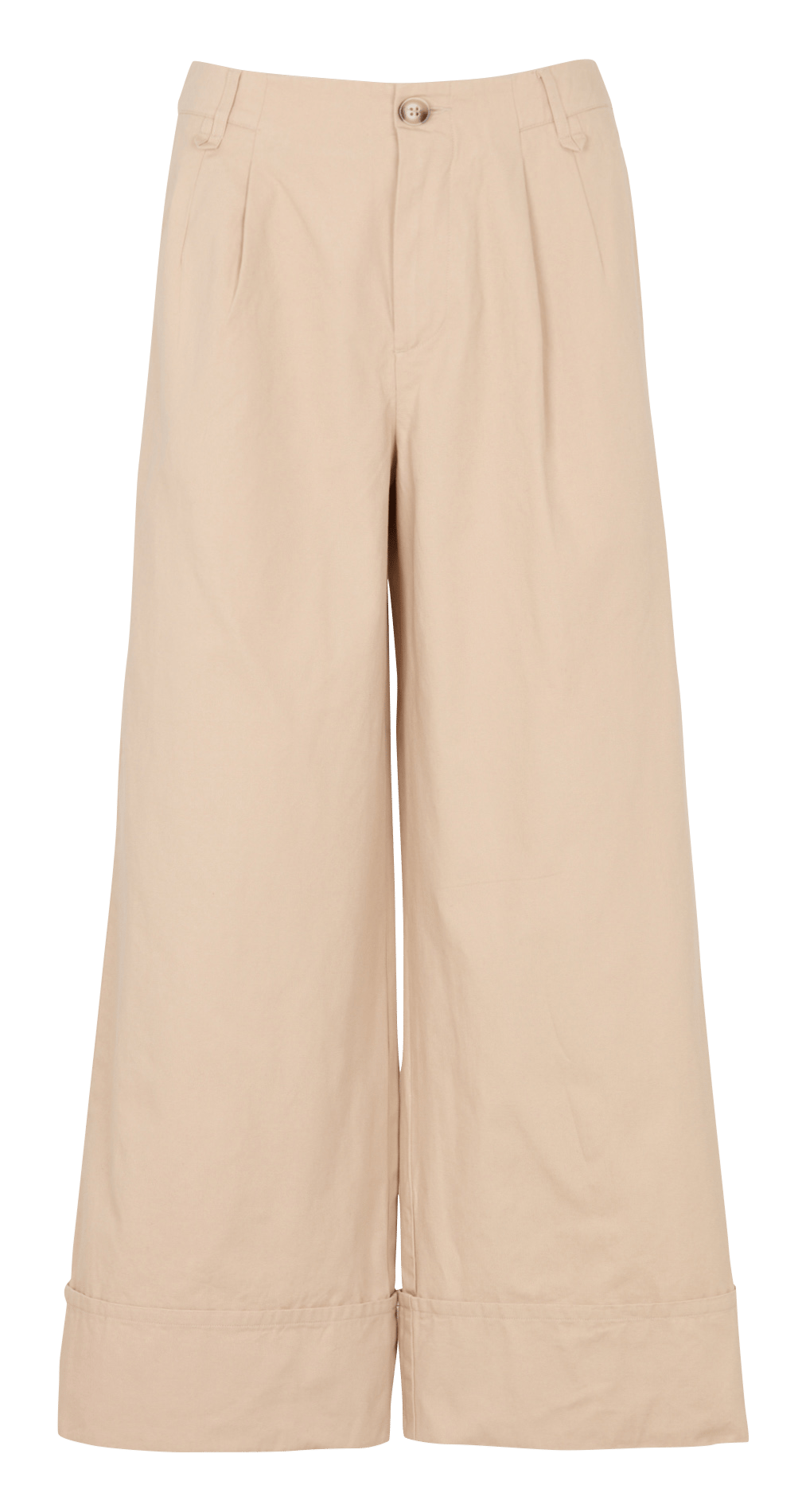 Pantalon large en coton teophile MAISON 123 Beige